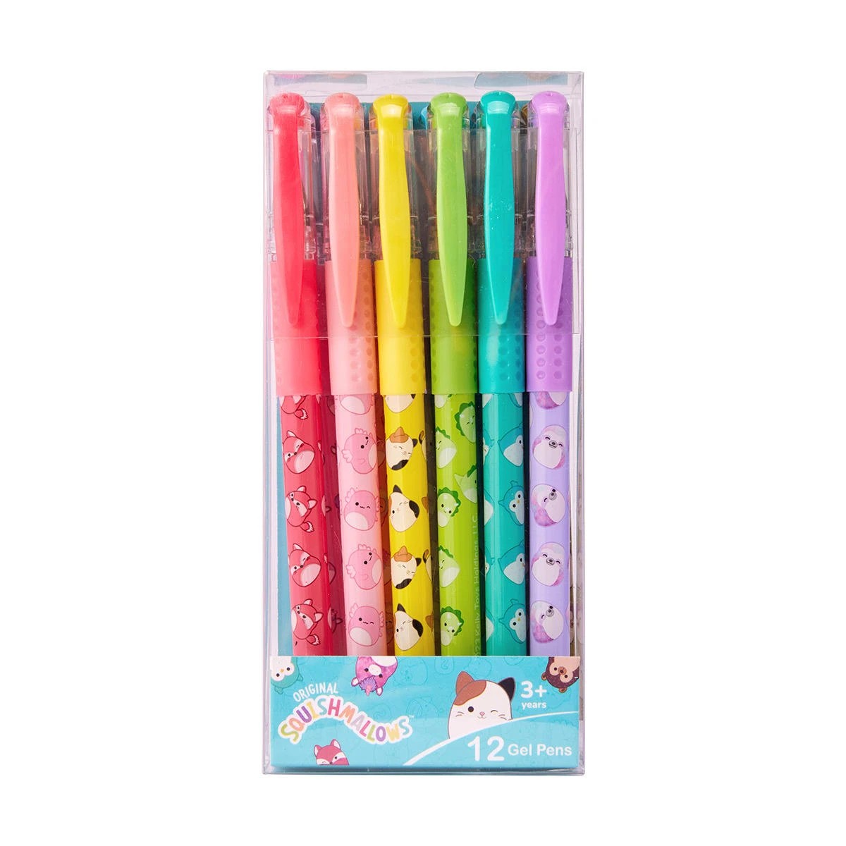 1 Original Squishmallows 12 Pack Gel Pens, 1 of 4