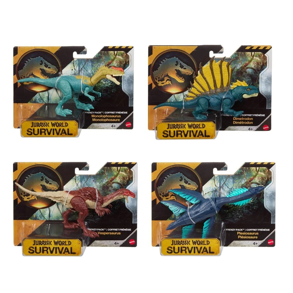1 Jurassic World Rebirth Frenzy Pack - Assorted, 1 of 7