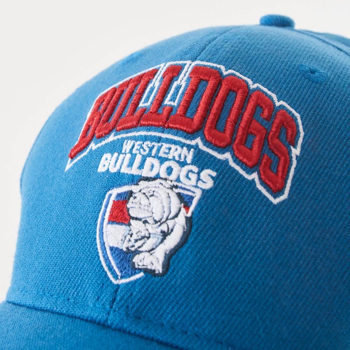 6 Official AFL Adult Cap Bulldogs, 6 of 6