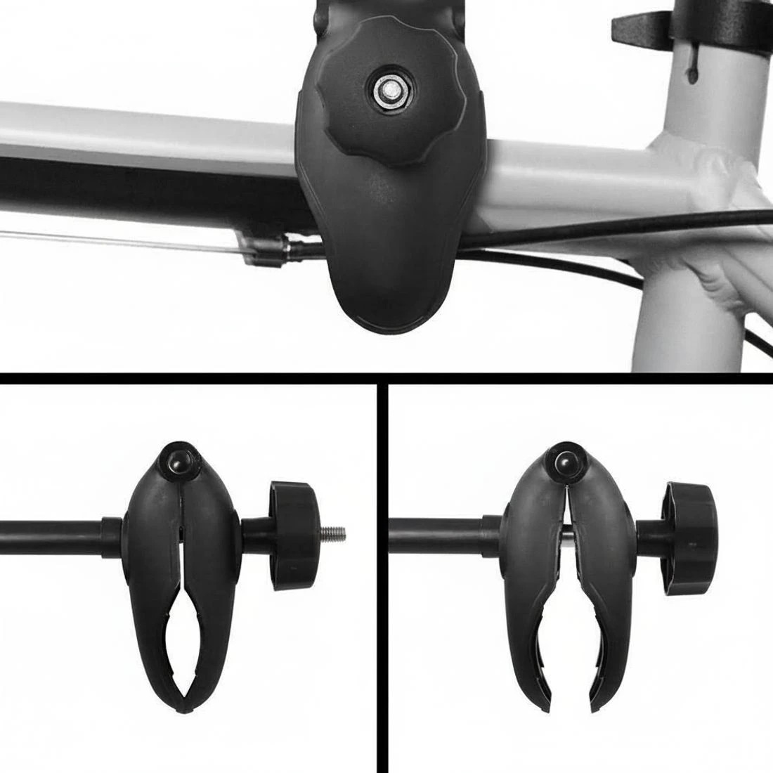 7 Giantz 4 Bicycle Bike Carrier Rack Car Towbar Hitch Ball Mount Tail light - Multi, 7 of 8