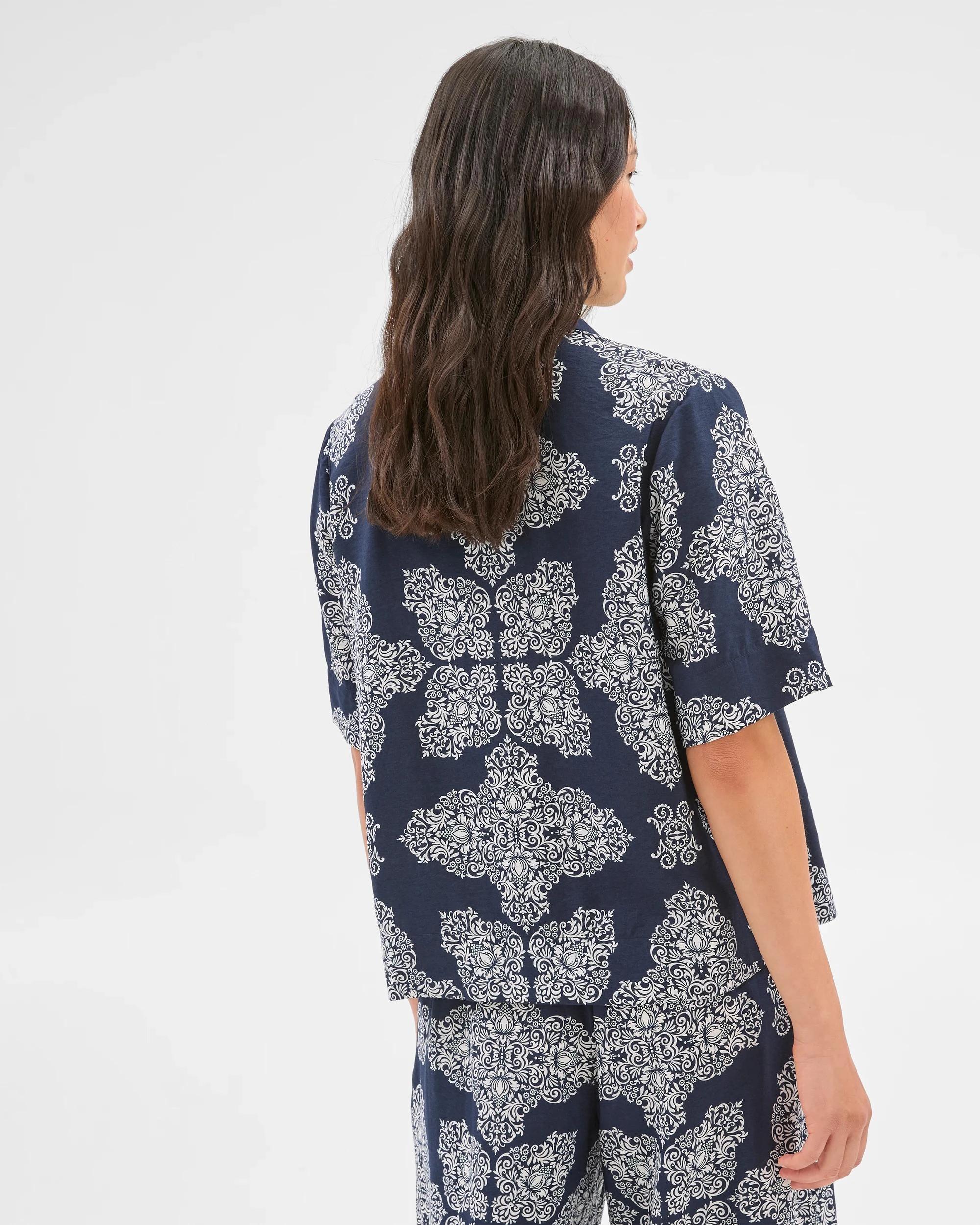 5 Target Co-Ordinate Print Shirt SCARF PRINT, 5 of 5