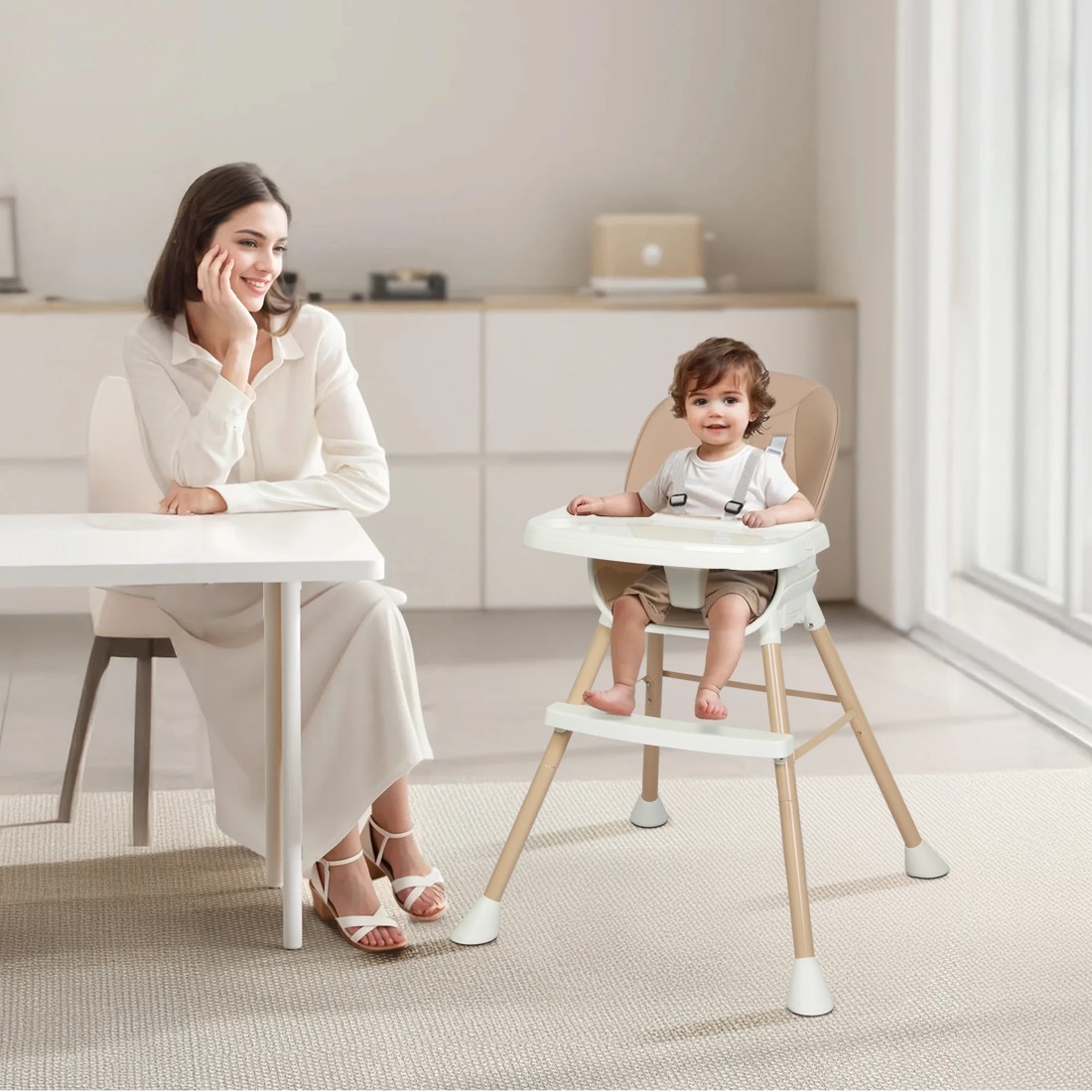 7 Bopeep Baby High Chair 6-in-1 Pink, 7 of 7