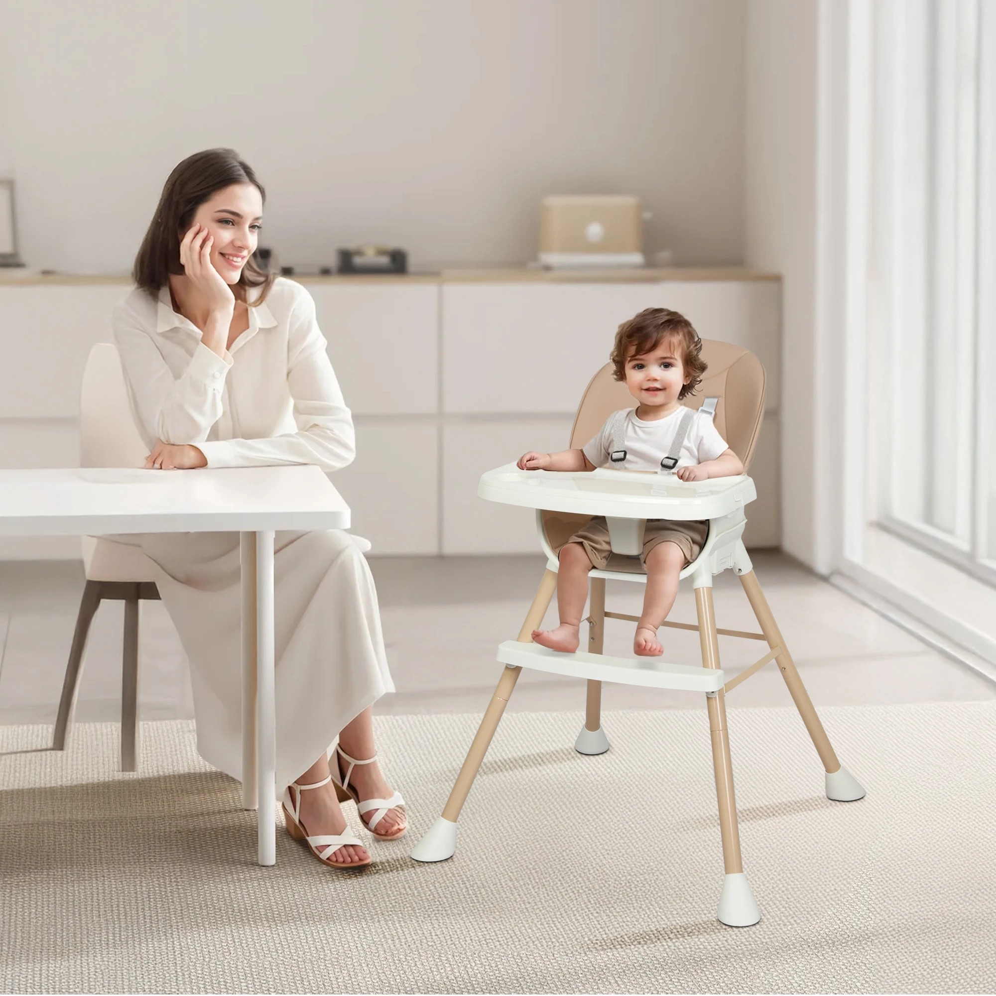 7 Bopeep Baby High Chair 6-in-1 Pink, 7 of 7