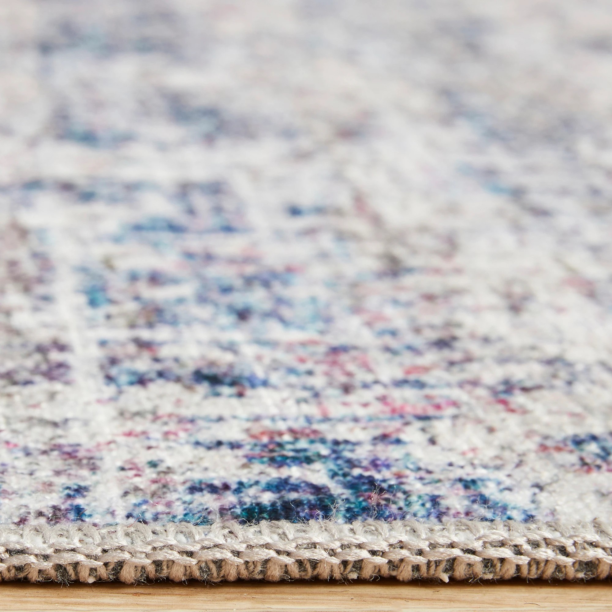 5 Common Ground Rugs Bazaar 144 300x80cm - Medium Runner Rug - Blue, 5 of 8