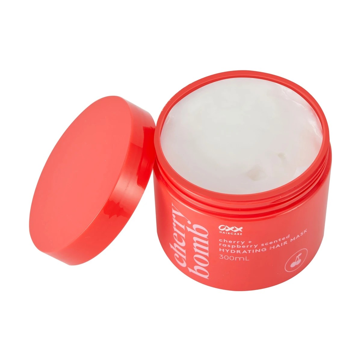 3 OXX Haircare Cherry Bomb Hydrating Hair Mask 300ml - Cherry and Raspberry Scented, 3 of 6