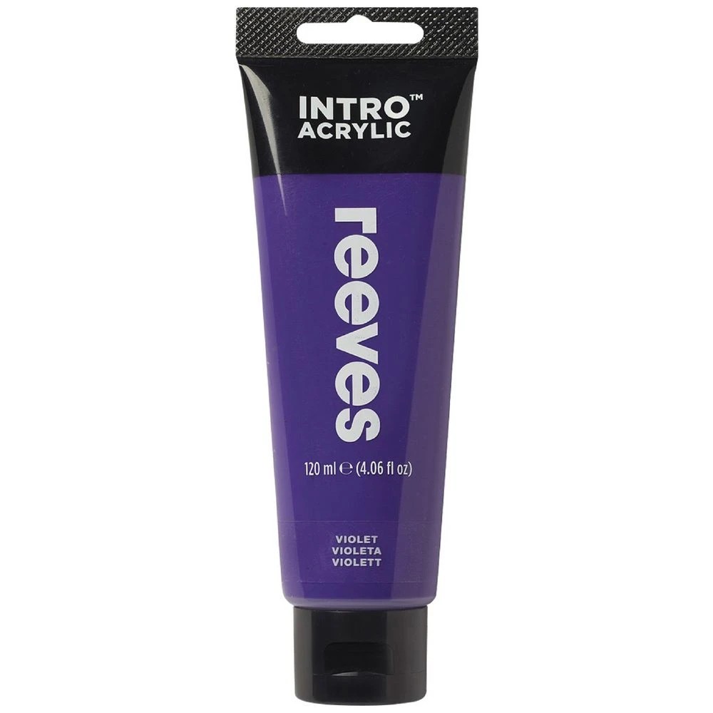 1 Reeves Intro Acrylic Paint 100mL Violet, 1 of 1