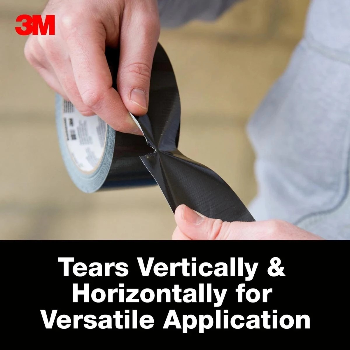 4 3M Multi Use Duct Tape - Black, 4 of 6