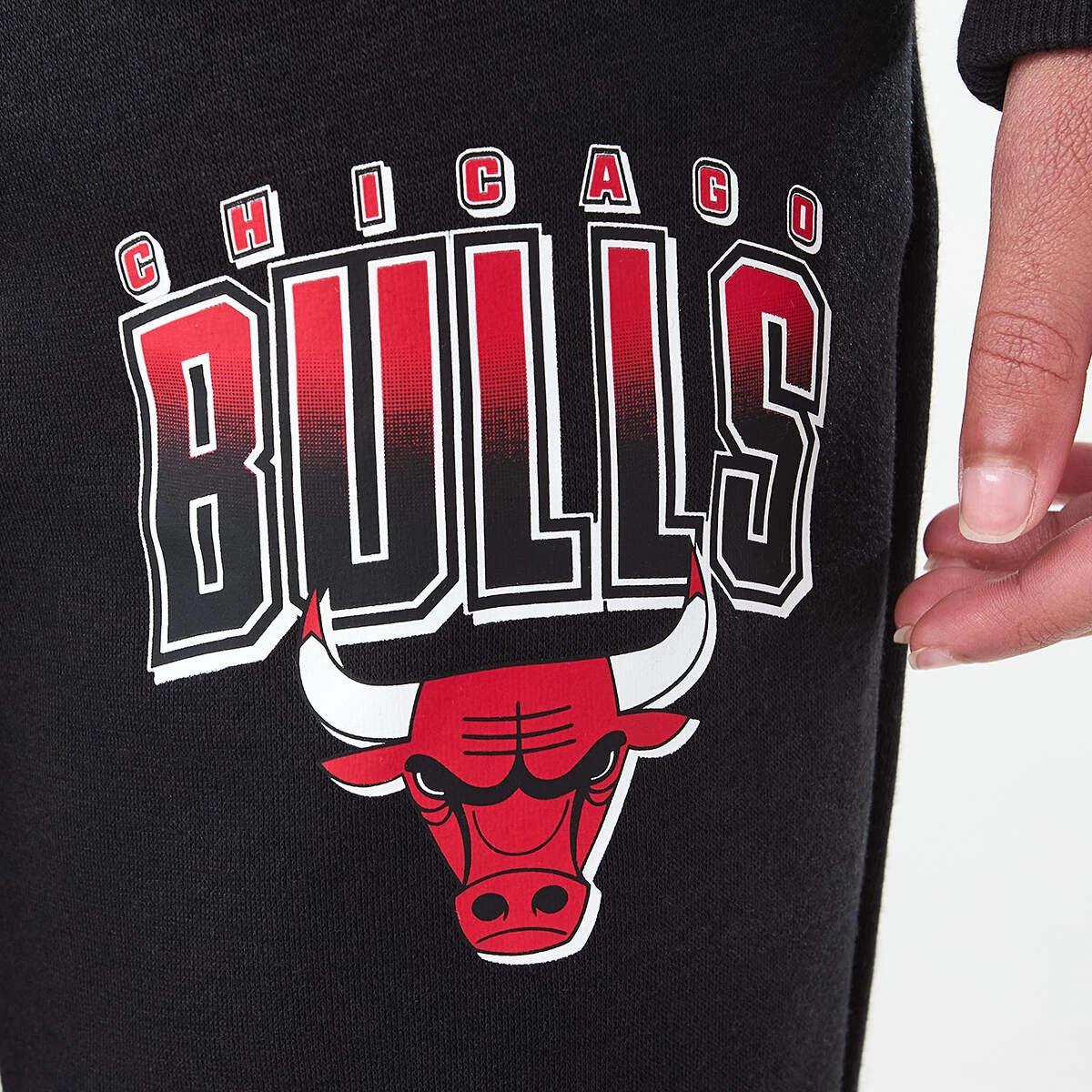 4 Official NBA Kids Trackpants Black Bulls 7cn2, 4 of 9