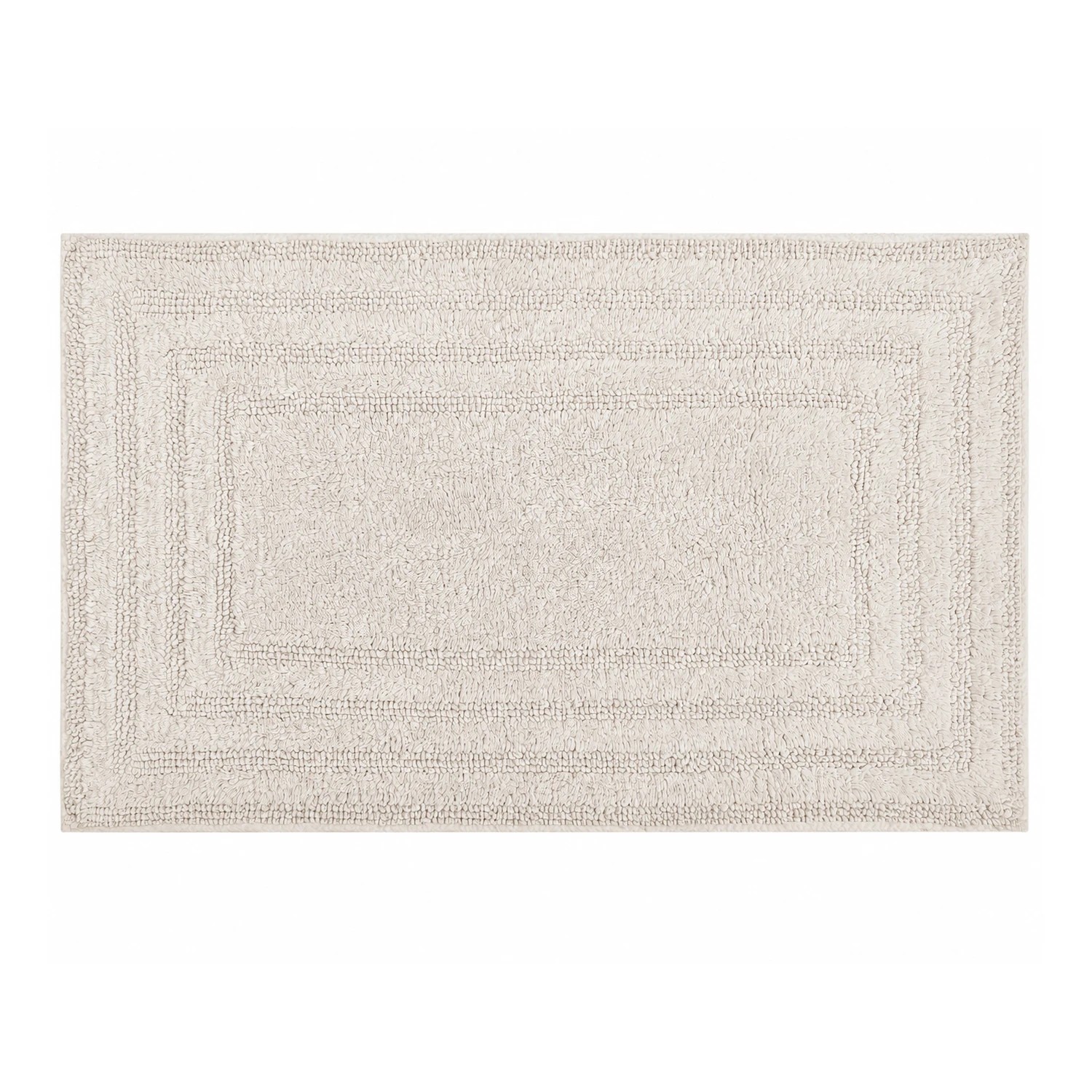 1 La Grace Home Retreat Organic Cotton Bathmat - Beige, 1 of 4
