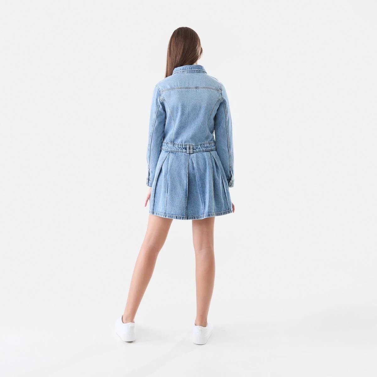 6 Denim Dress Mid Denim, 6 of 6