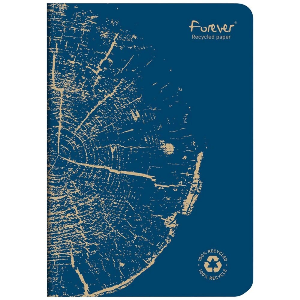 1 Clairefontaine Forever A5 Notebook Ruled 96 Page Blue, 1 of 5