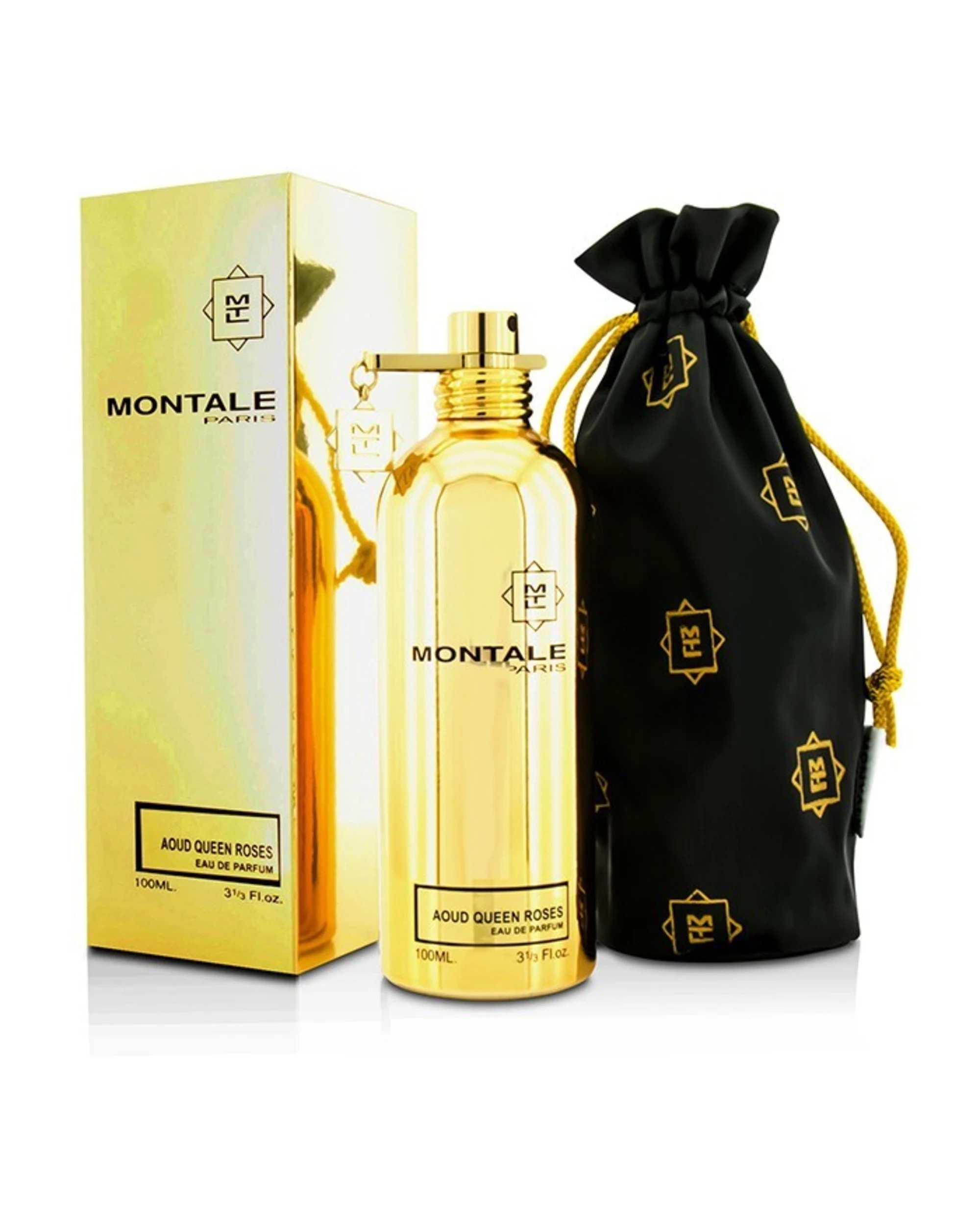 1 Montale Aoud Queen Roses Eau De Parfum Spray 100ml/3.4oz, 1 of 2
