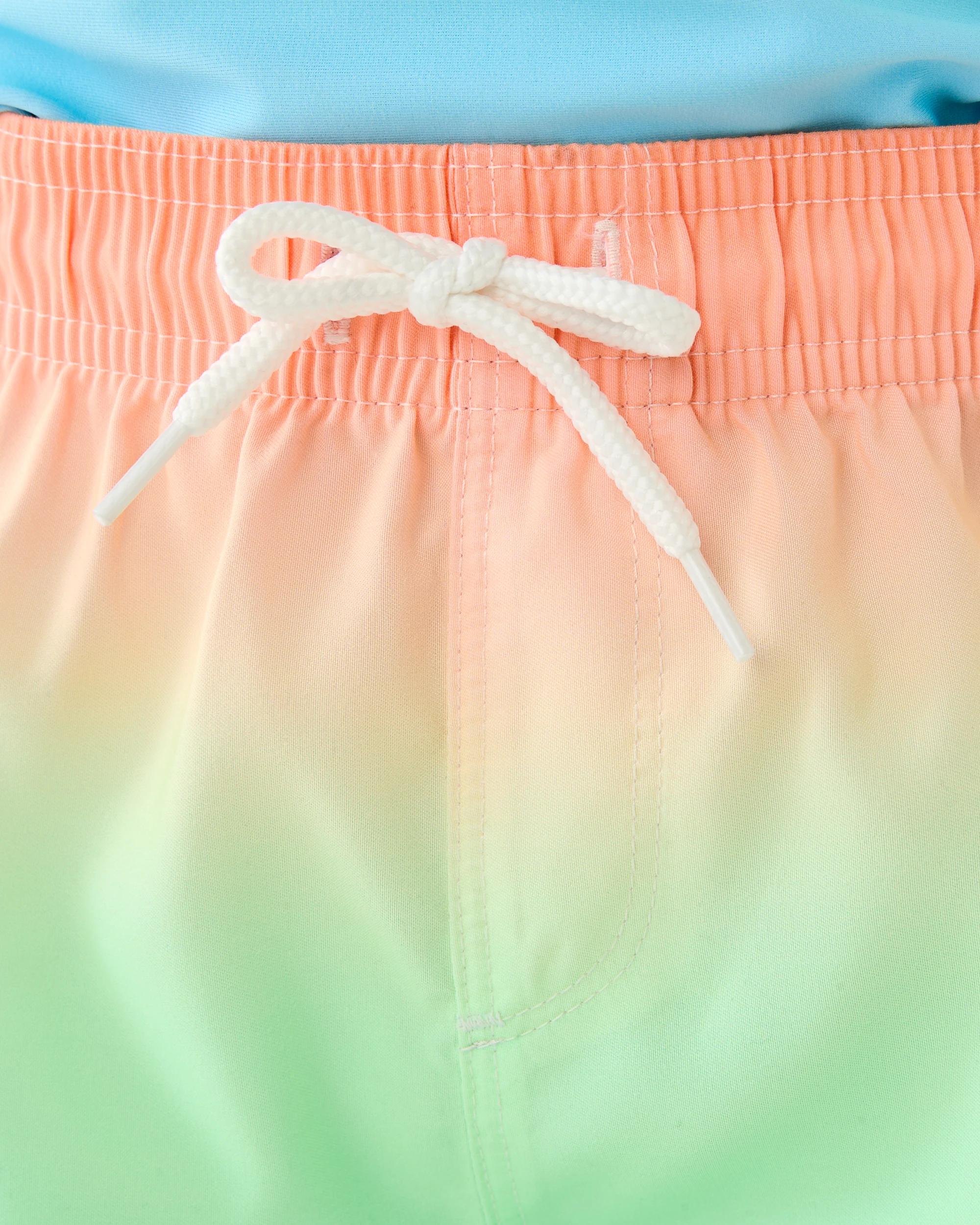 3 Printed Boardshorts Ombre, 3 of 6