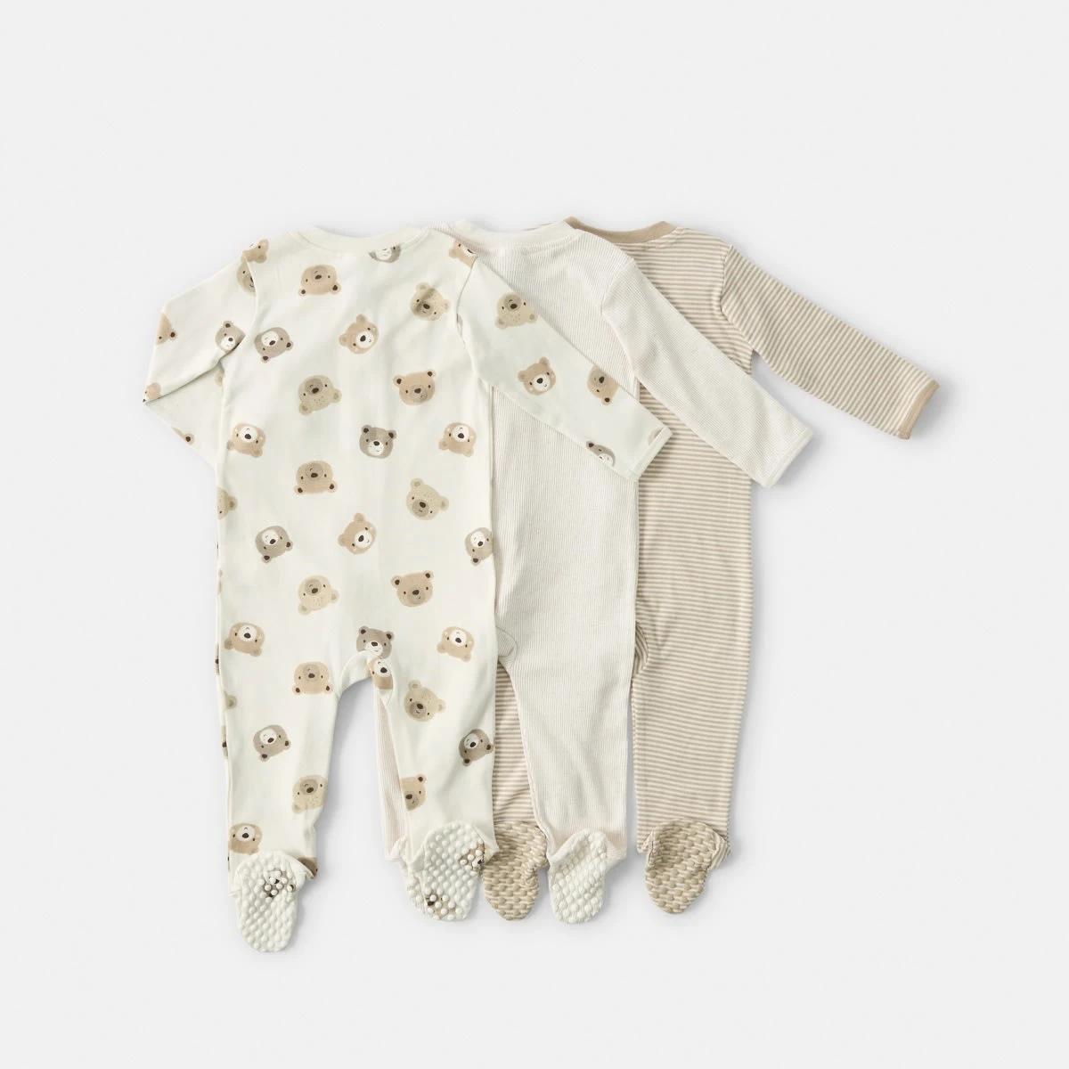 2 3 Pack Coveralls Bge Bears, 2 of 8