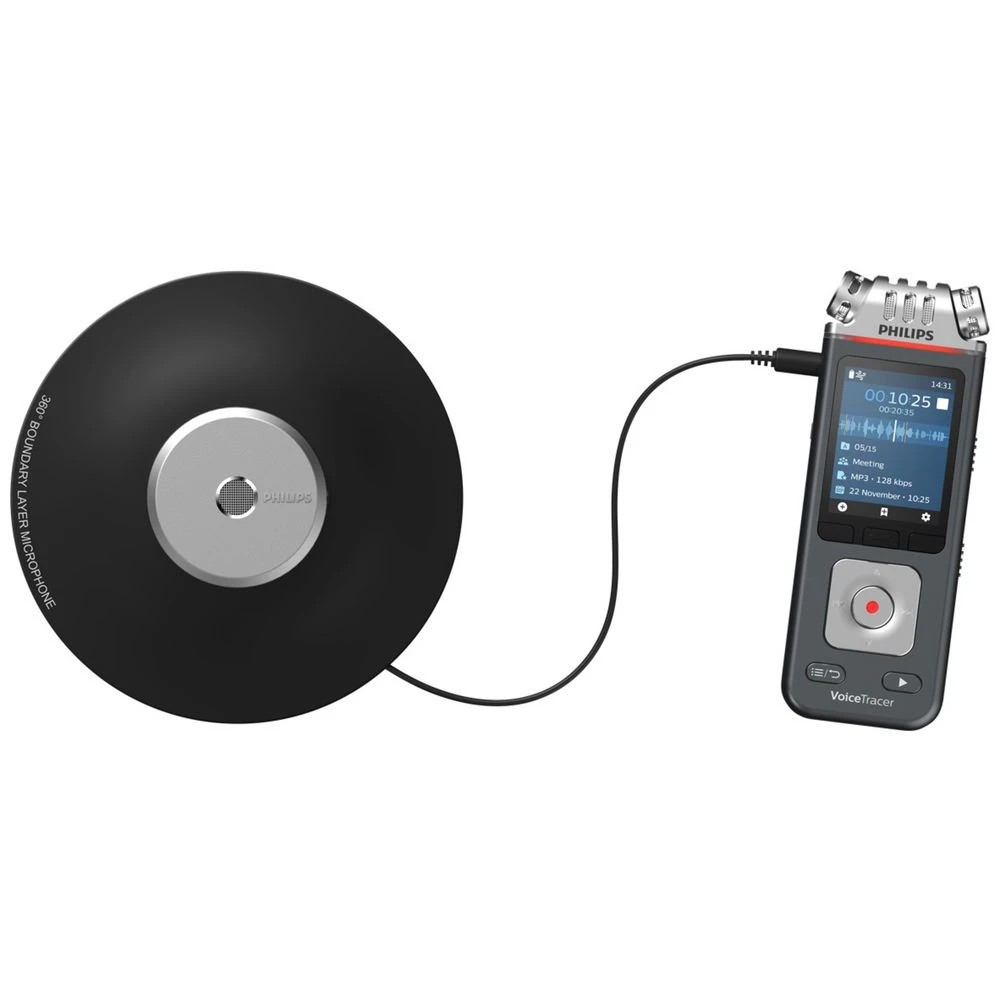 2 Philips DVT8115 360°-Mic Digital Voice Recorder, 2 of 3