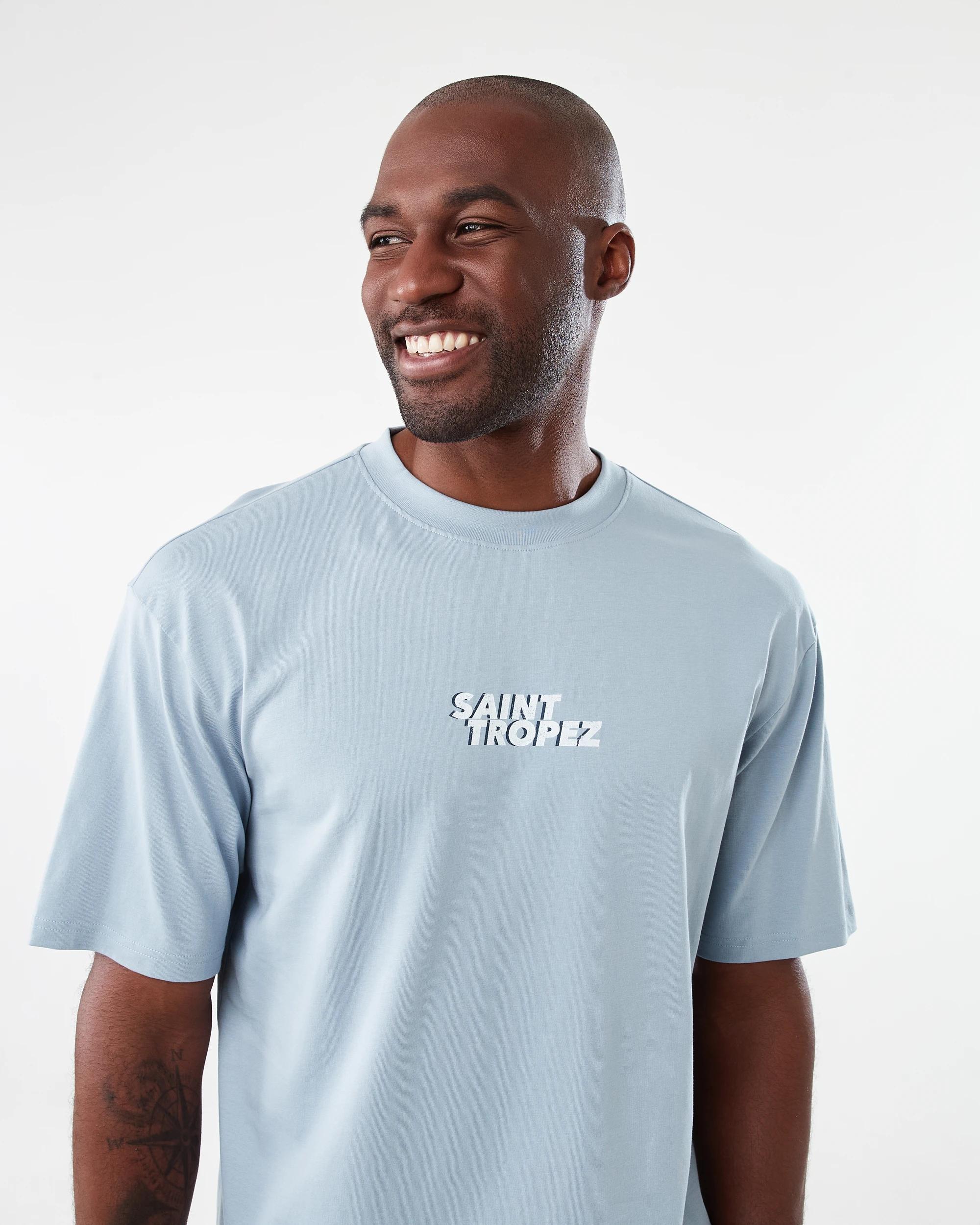 4 Oversized Graphic T-shirt Blu St Tro, 4 of 7