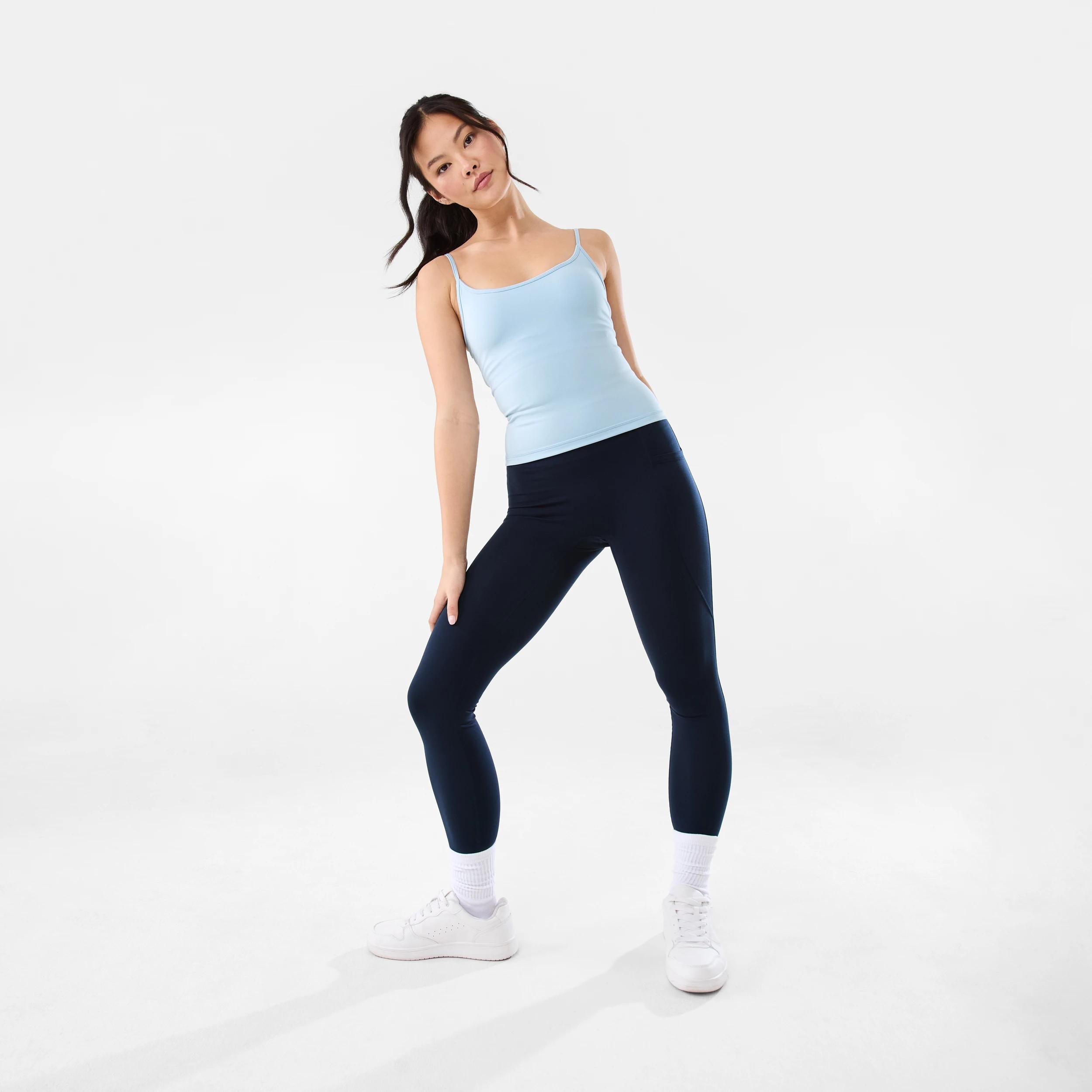 2 Active Womens Ultrasoft Shelf Tank SPINDLE BLUE, 2 of 10