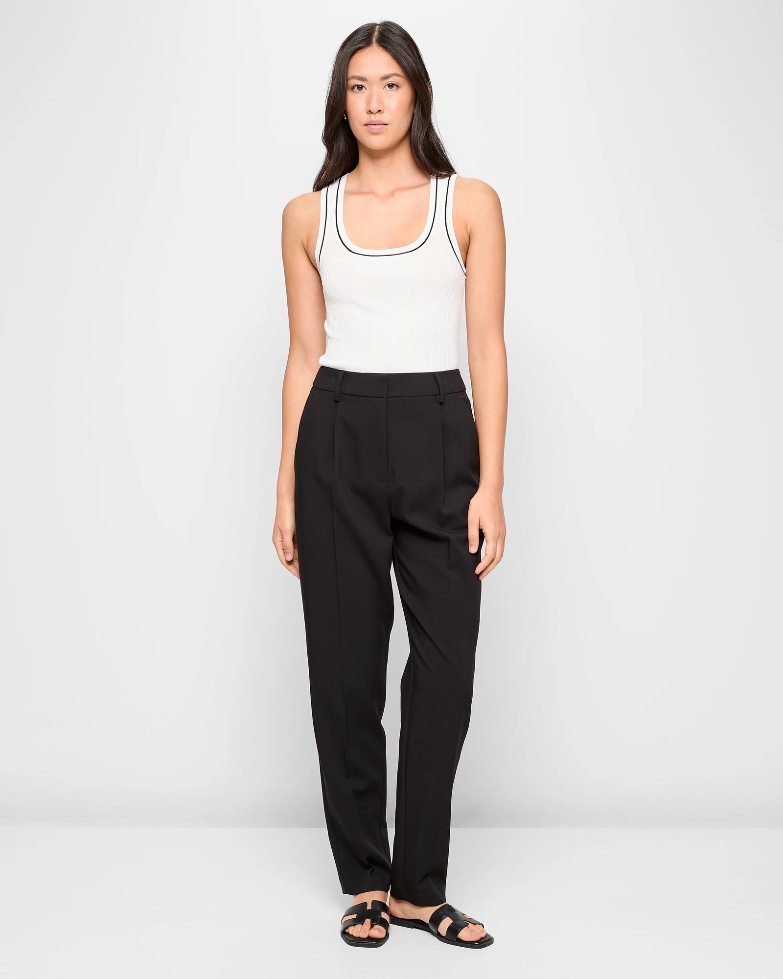 1 Classic Tapered Full Length Pants - Preview BLACK, 1 of 5