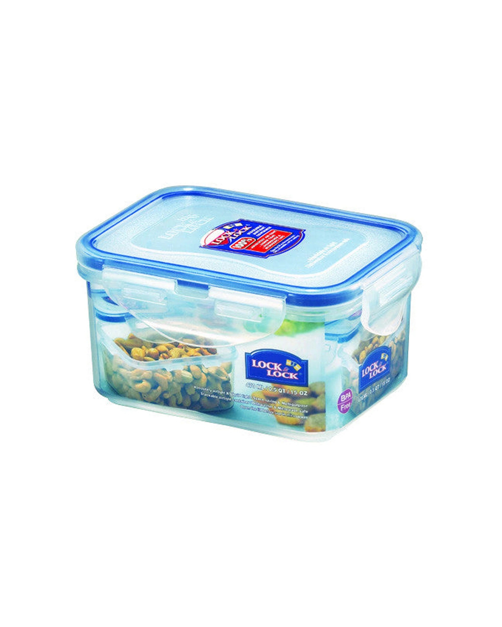 1 Lock & Lock Storage Containers Patented Airtight Seal Durable Stackable Food Storage Container - Clear, 1 of 1