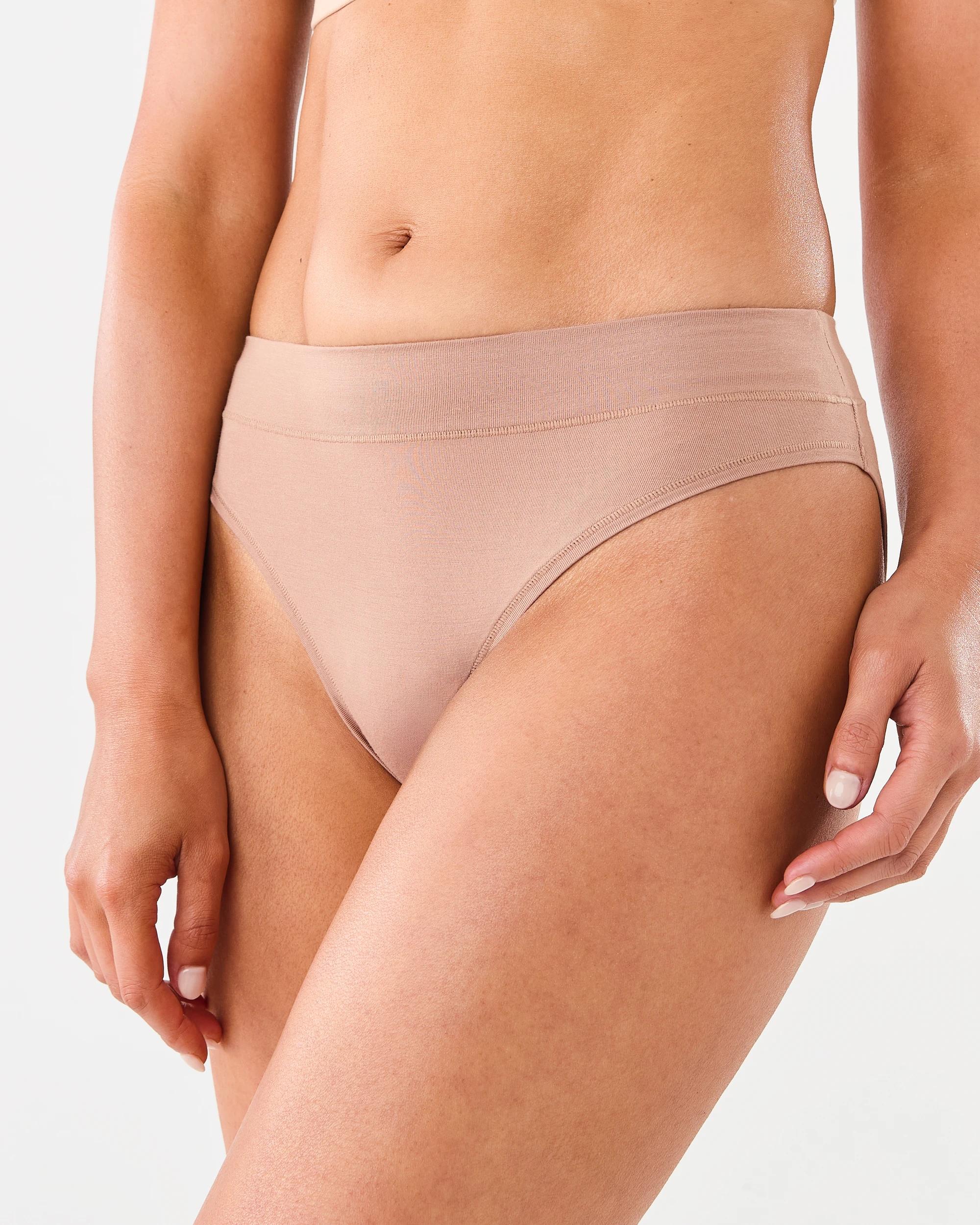 7 3 Pack Bamboo Blend Hi-Cut Briefs Gh St Sc, 7 of 9