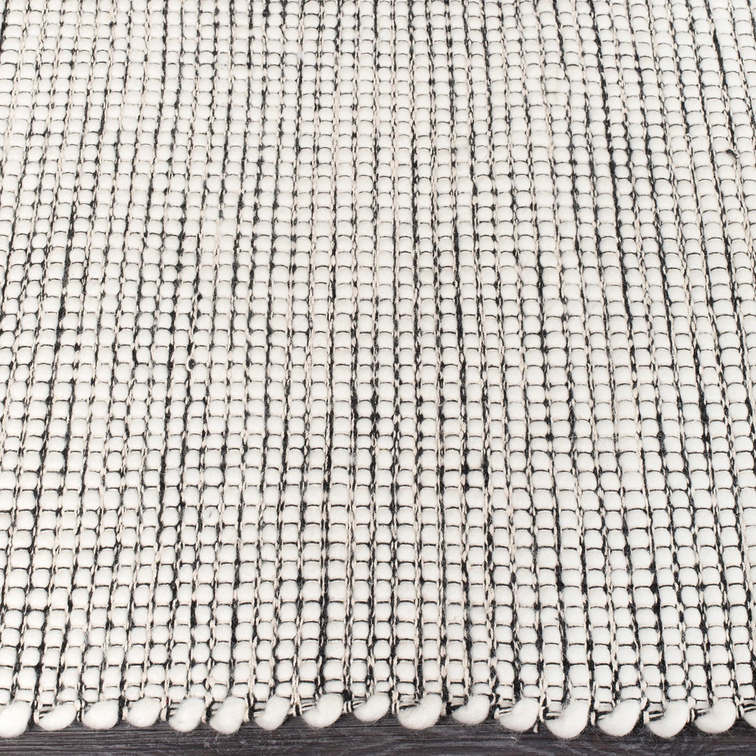 5 Common Ground Rugs Atelier 320x230cm - Extra Large Hand Loomed Wool Floor Rug - Black, 5 of 7