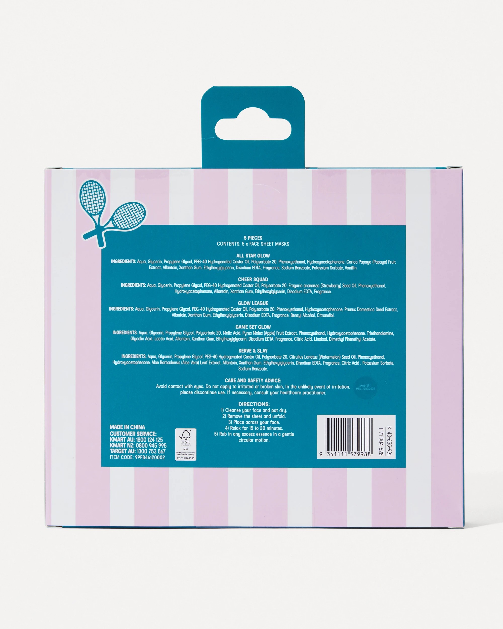 4 OXX Skincare 5 Piece Serving Glow The Ultimate Skin Hydration Kit, 4 of 4