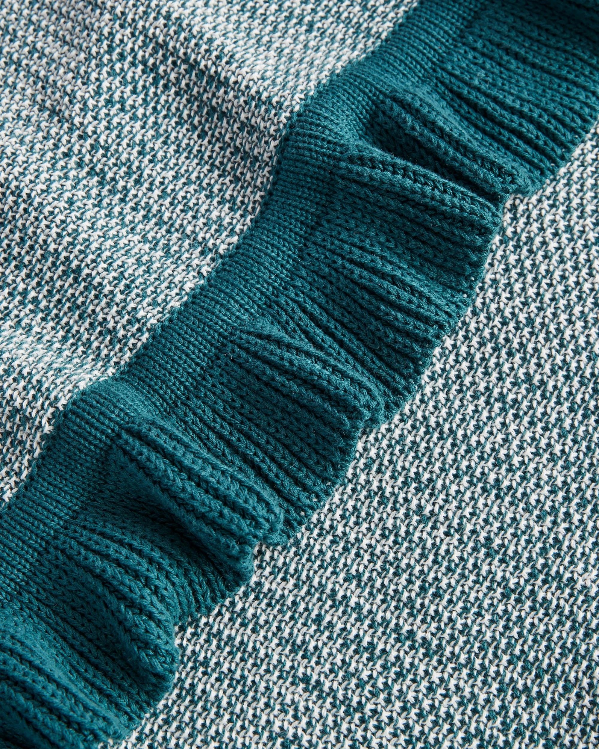 2 Target Kaya Knit Ruffle Throw - Queen Bed - Green, 2 of 4