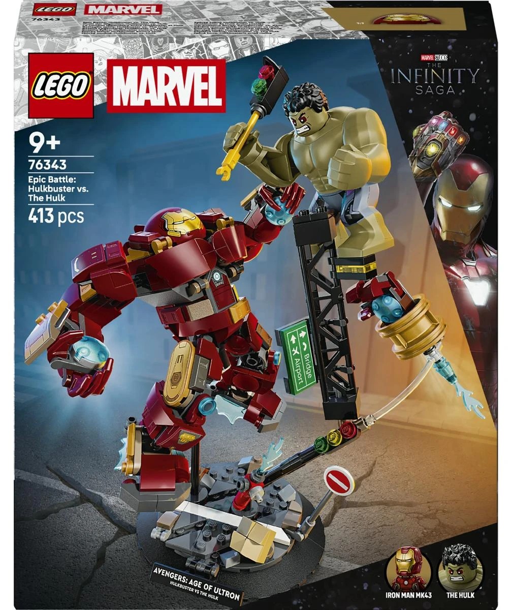 1 LEGO Super Heroes Epic Battle: Hulkbuster vs. The Hulk 76343, 1 of 10