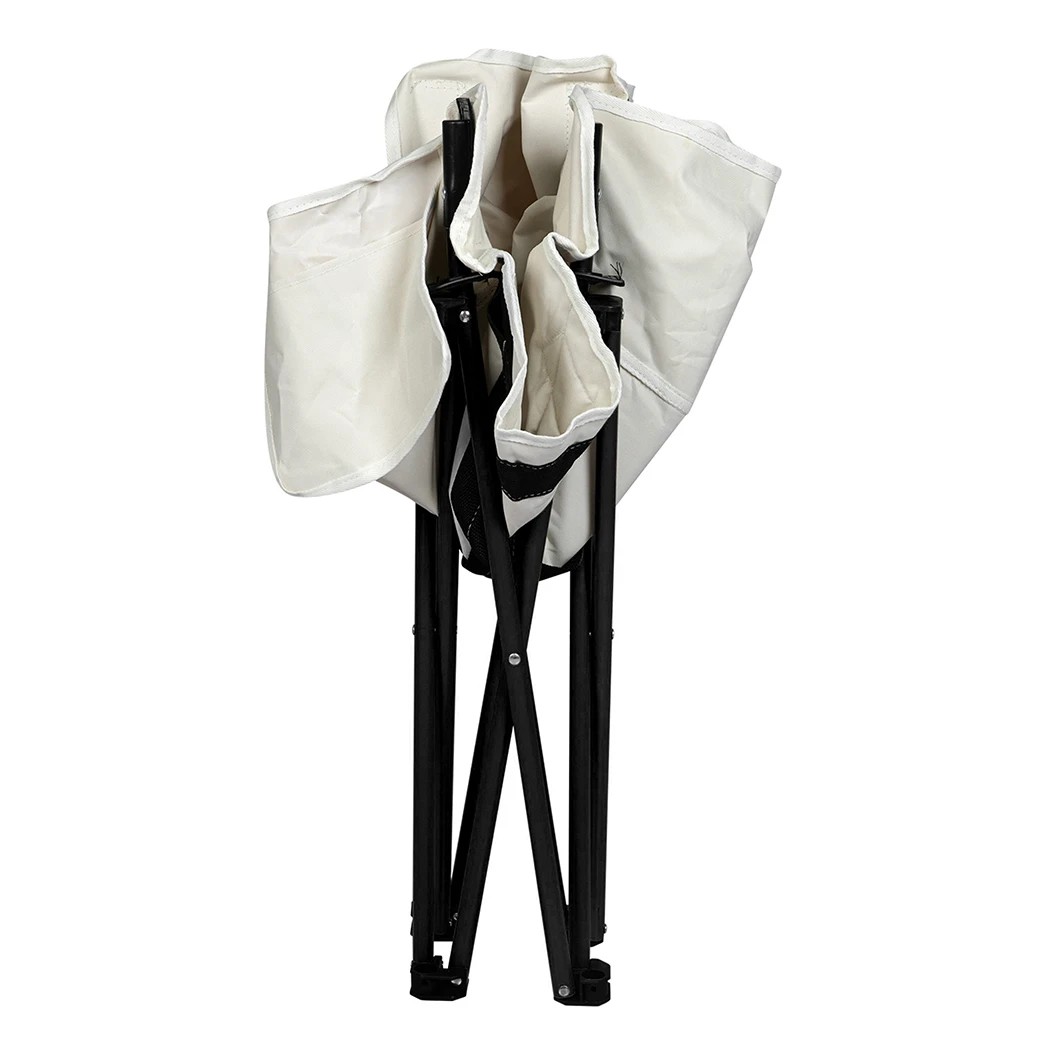 5 Levede Portable Foldable Camping Chair in Beige Colour, 5 of 8