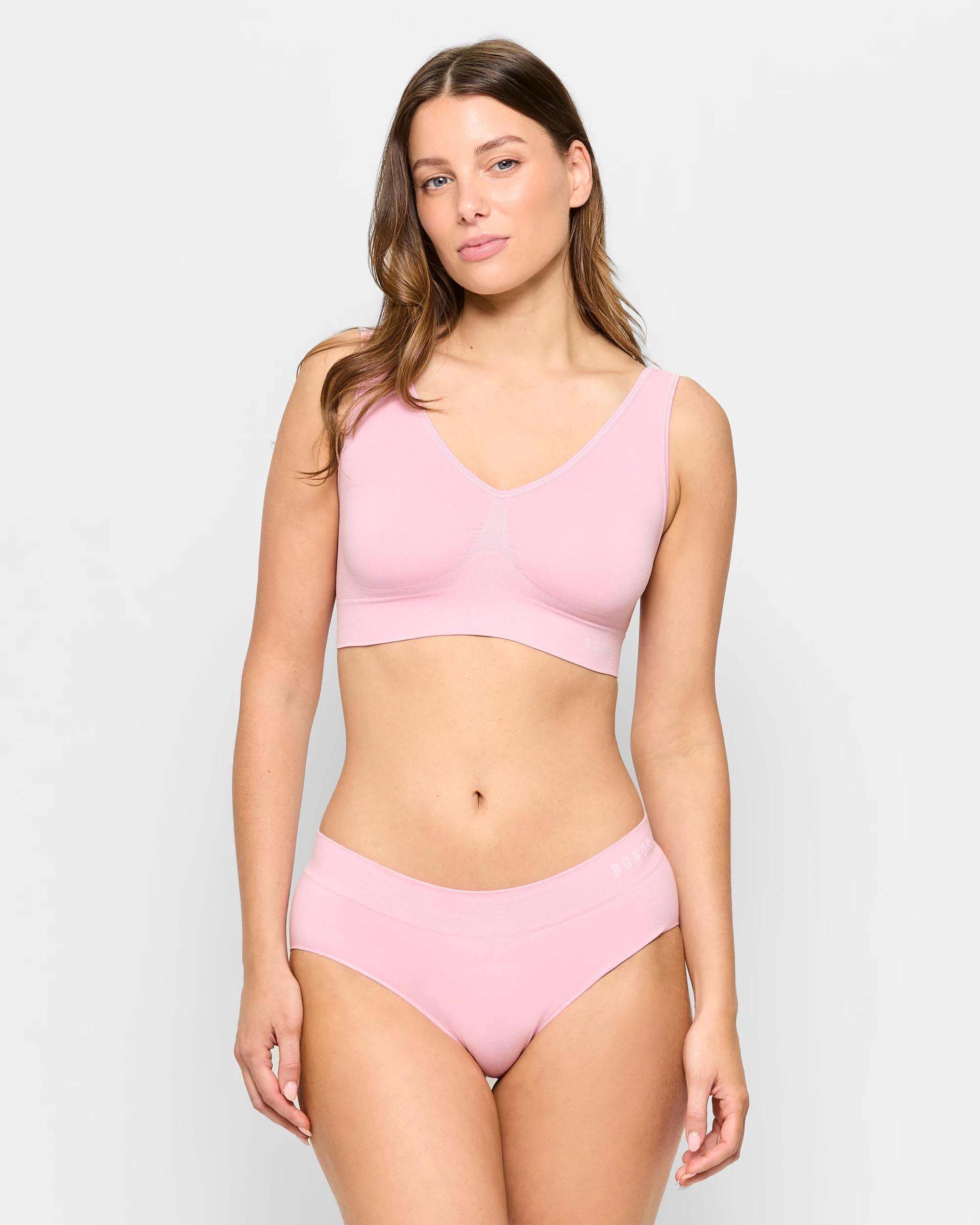 2 Bonds Seamless Comfy Crop Top FLOWER GIRL, 2 of 4