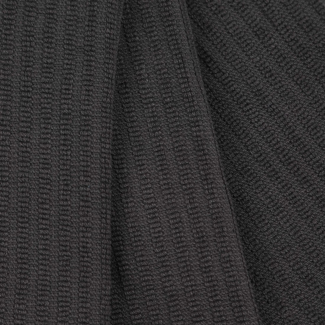 2 3 Pack Ribbed Grey Terry Tea Towels, 2 of 6