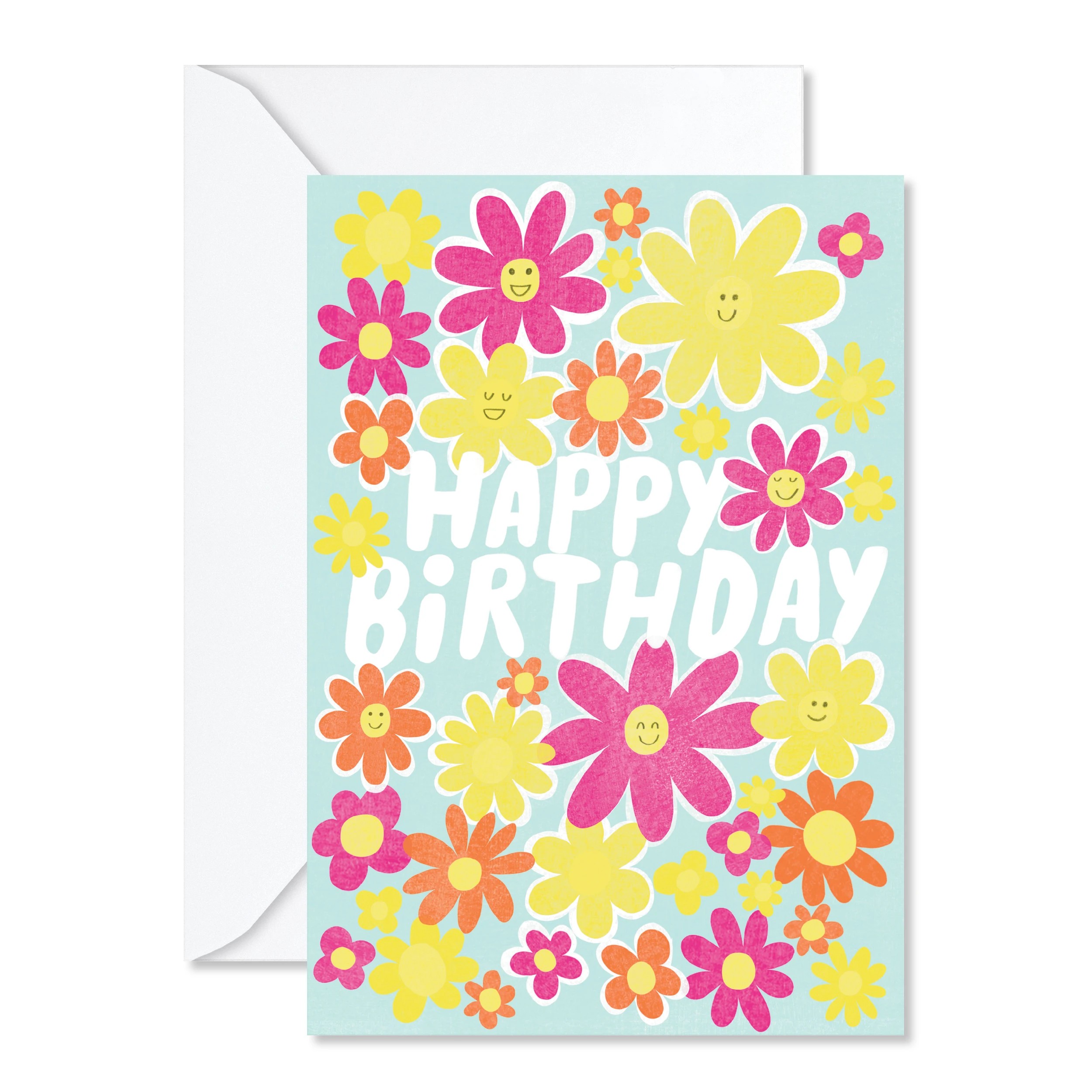 1 Hallmark Birthday Card - Flowers, 1 of 3