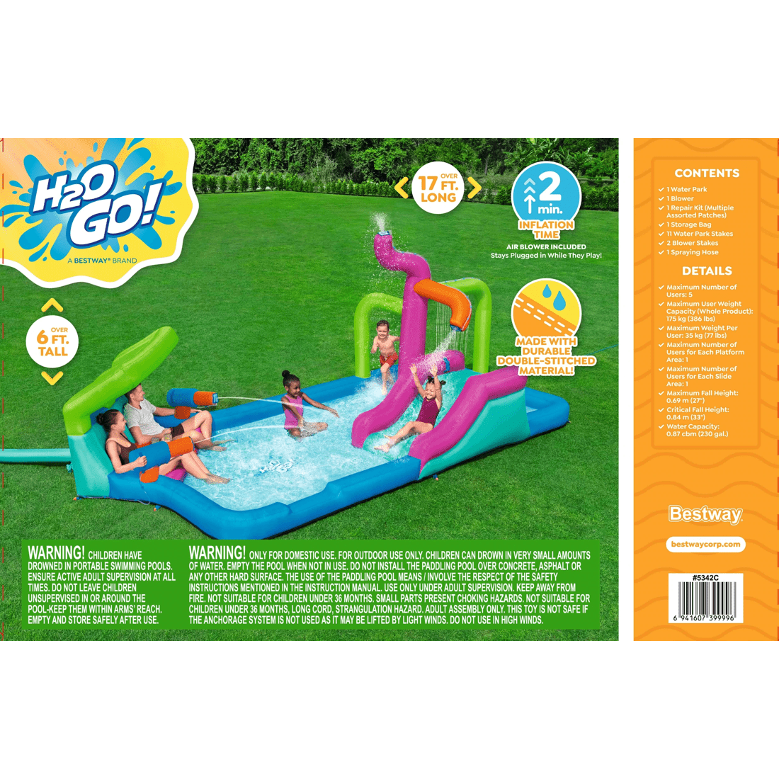 9 Bestway H2O Go! Splashland Mega Water Park, 9 of 9