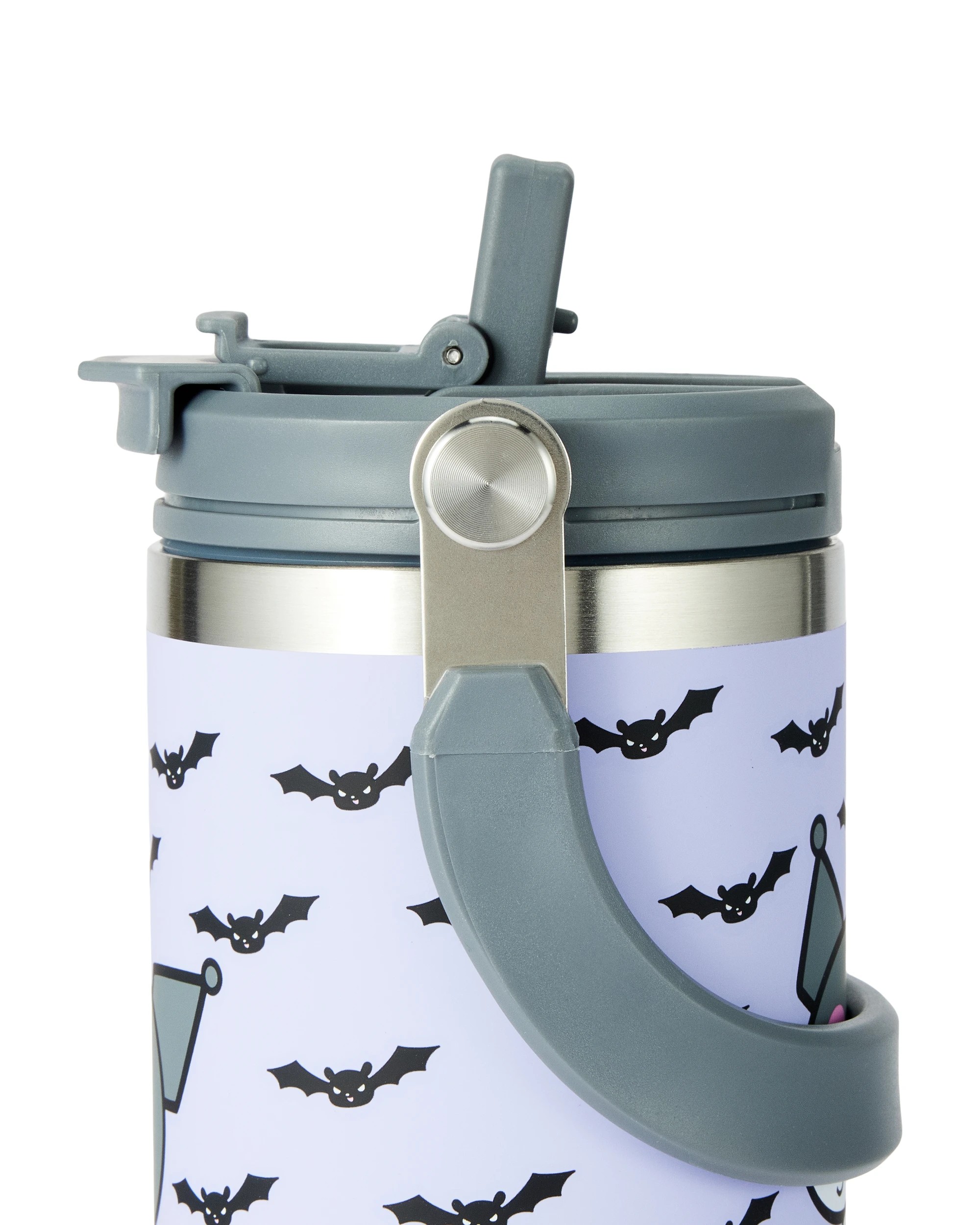 2 900ml Kuromi Insulated Cup with Top Handle, 2 of 7