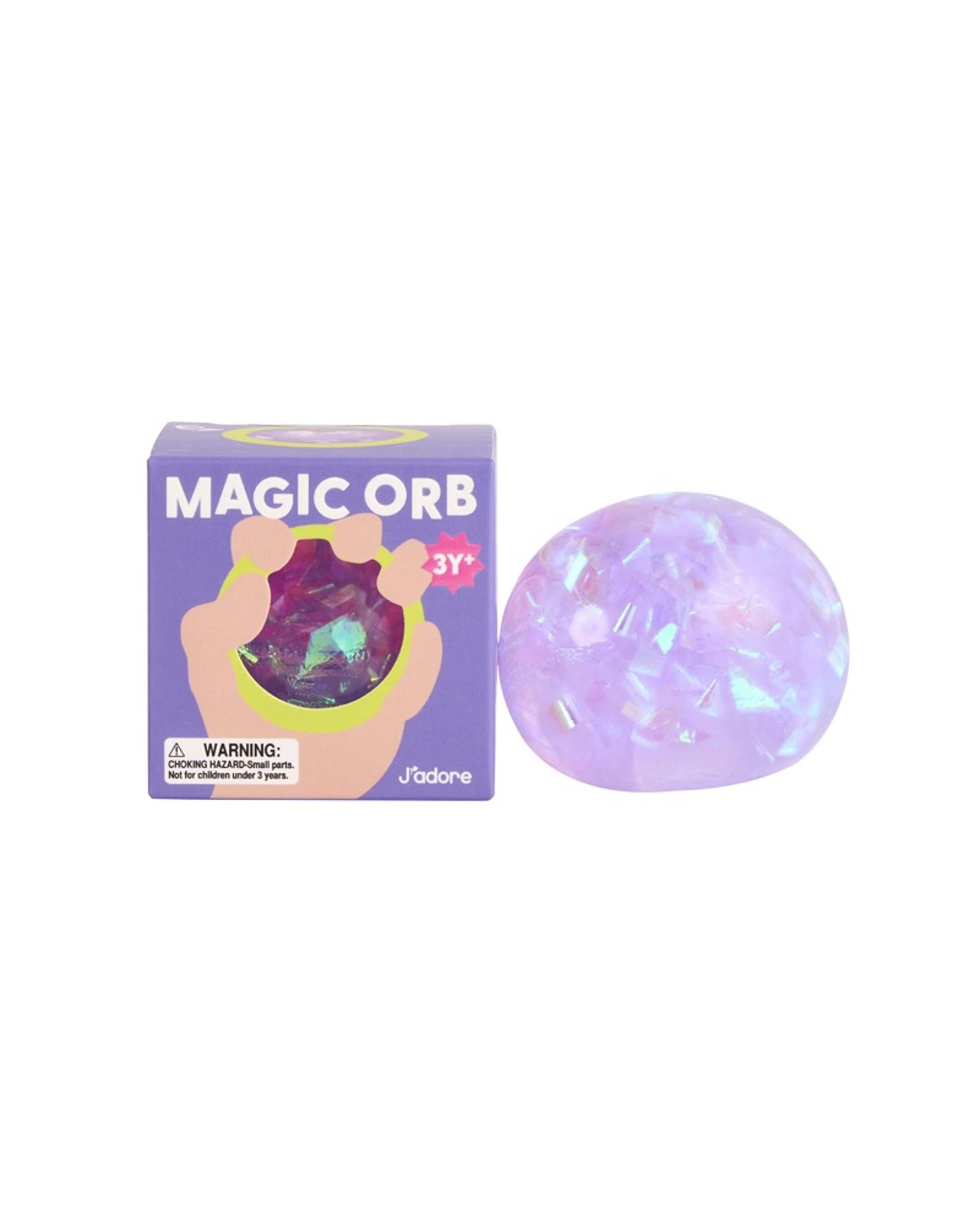 1 J'adore Magic Orb Squishy - Purple, 1 of 2