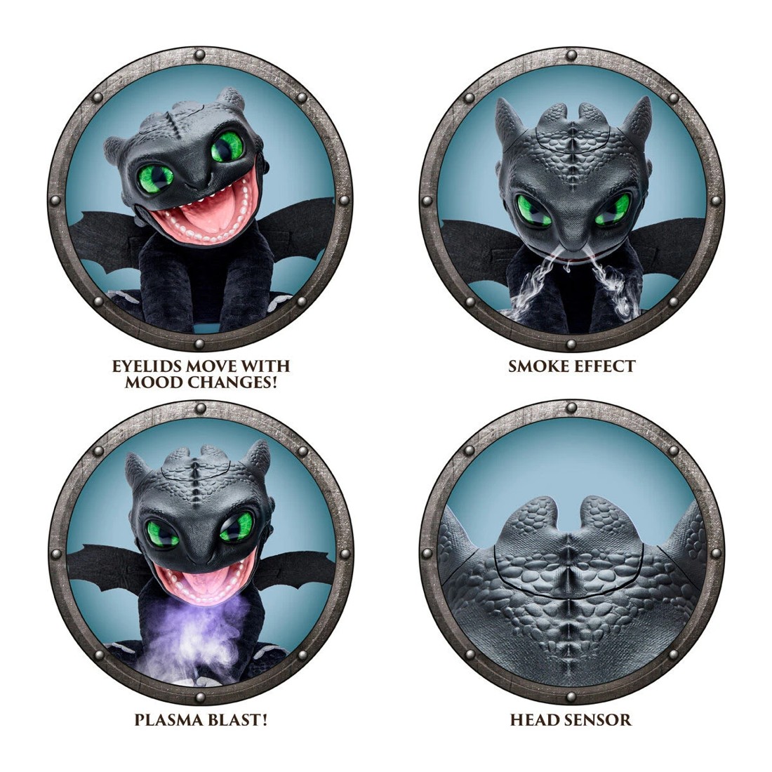 8 DreamWorks How To Train Your Dragon: RealFX Toothless Interactive Toy, 8 of 8