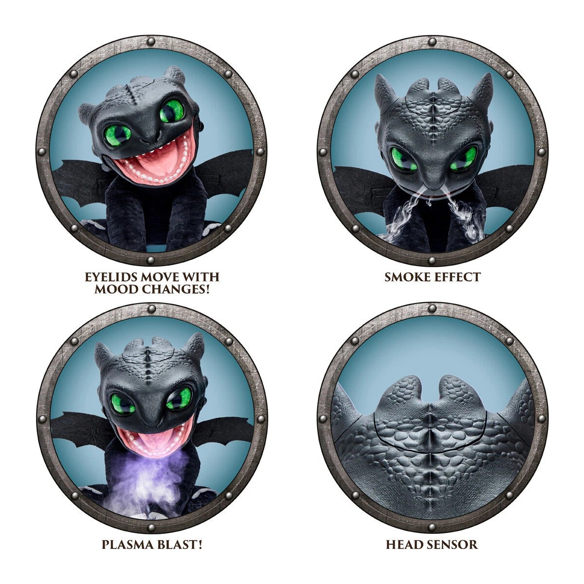 8 DreamWorks How To Train Your Dragon: RealFX Toothless Interactive Toy, 8 of 8