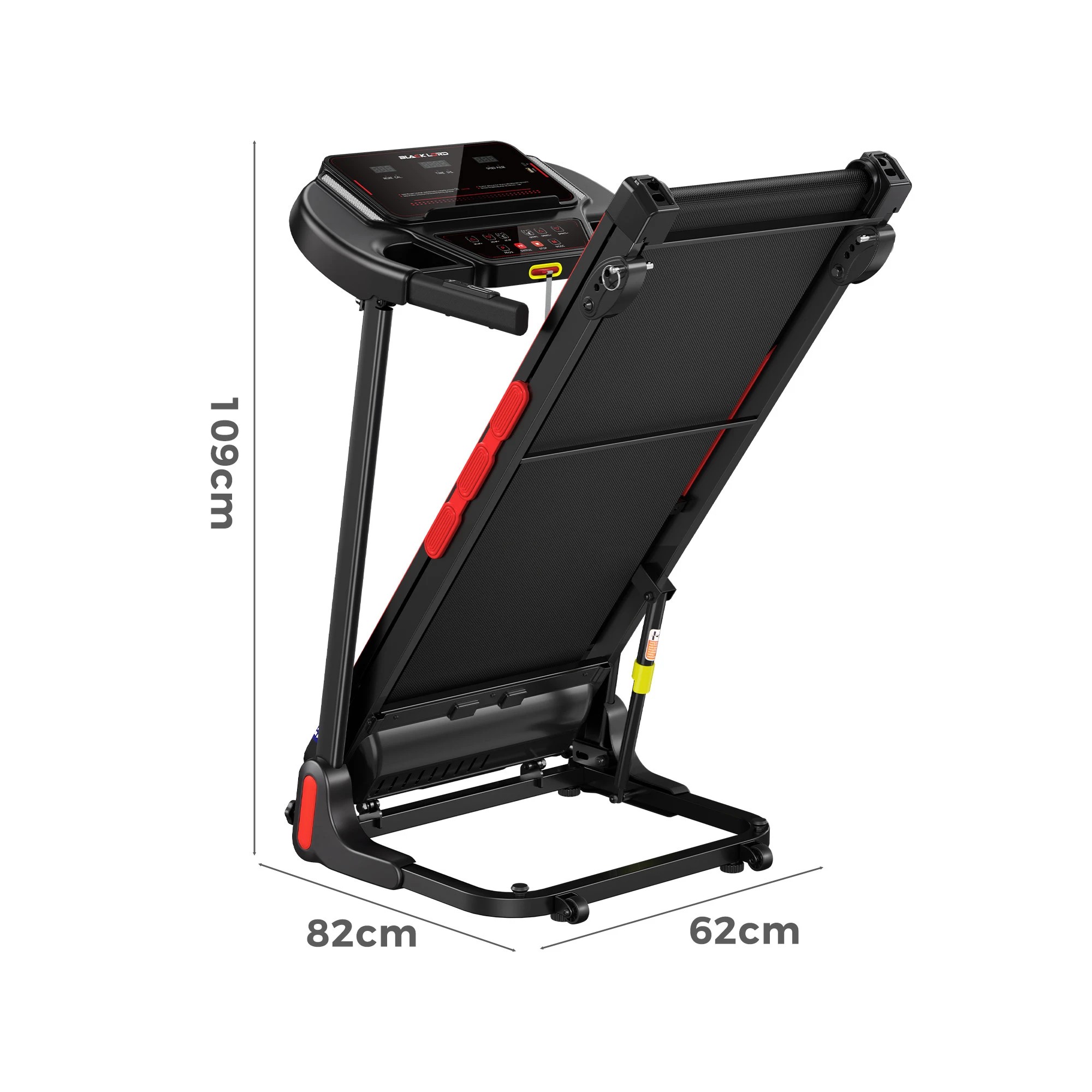 3 Black Lord Treadmill Electric Incline Running Machine - Black, 3 of 7