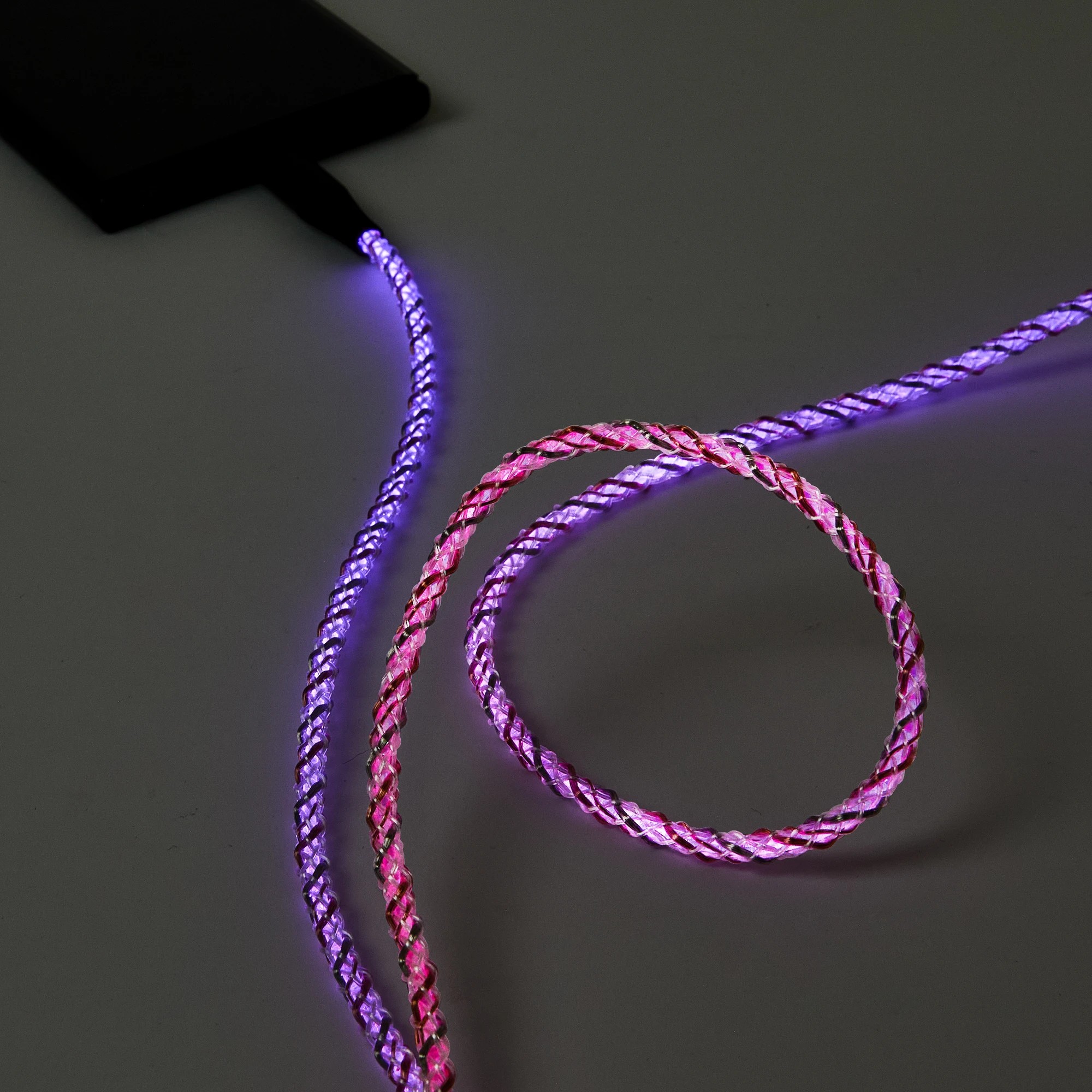 7 1.2m Light Up USB-C to USB-C Cable, 7 of 8