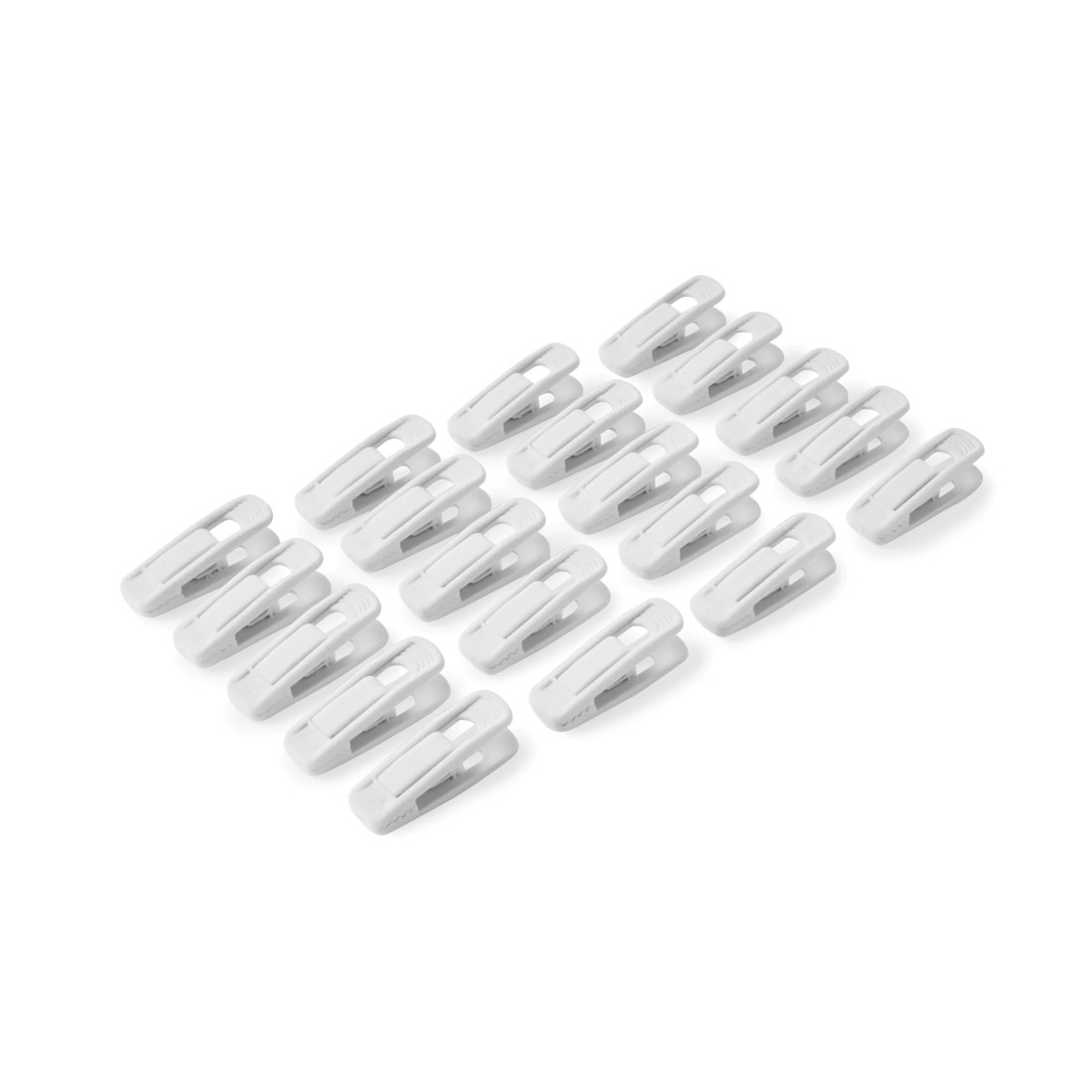 3 20 Piece Flocked Hanger Clips, 3 of 6