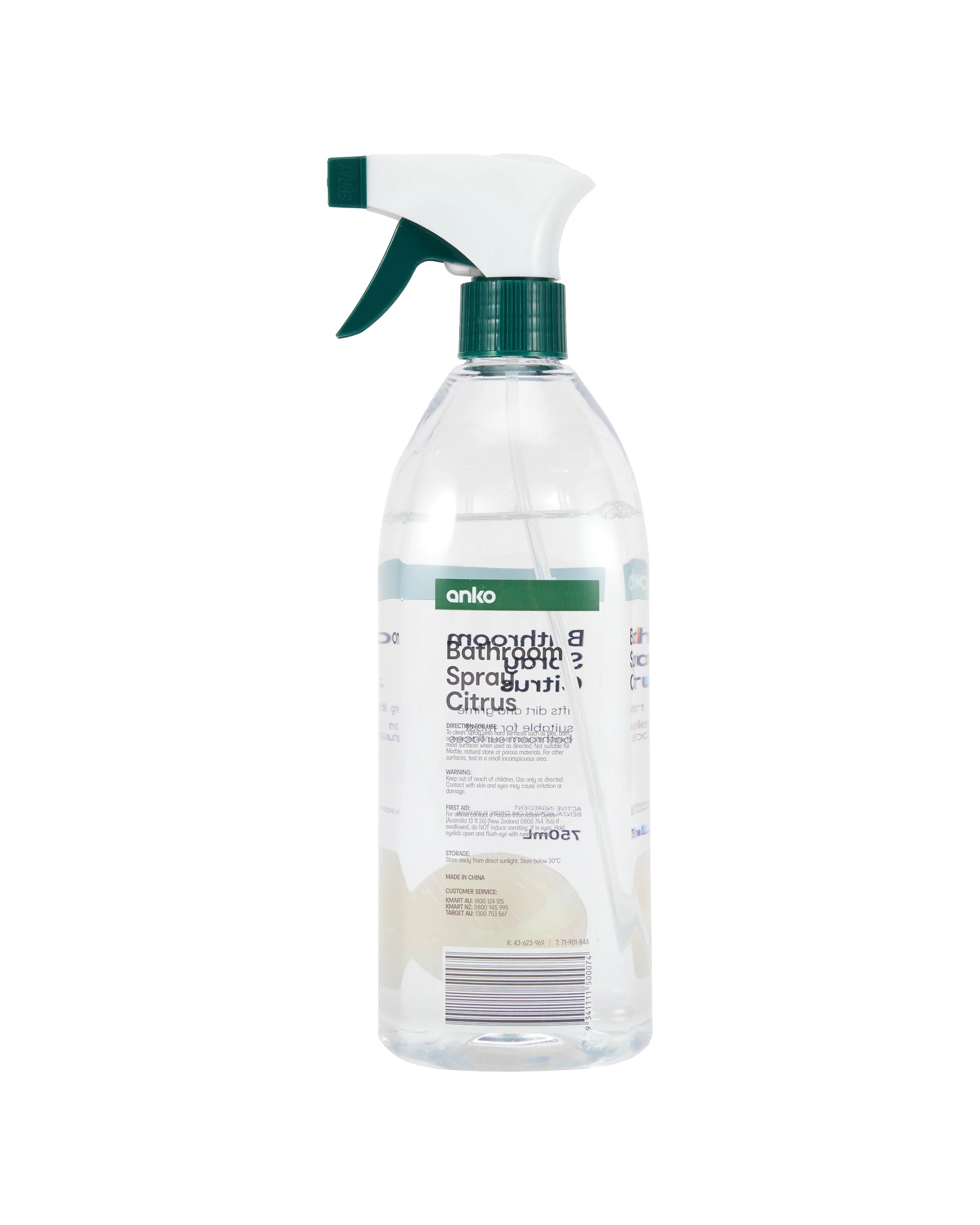 3 Bathroom Spray Citrus 750ml, 3 of 3