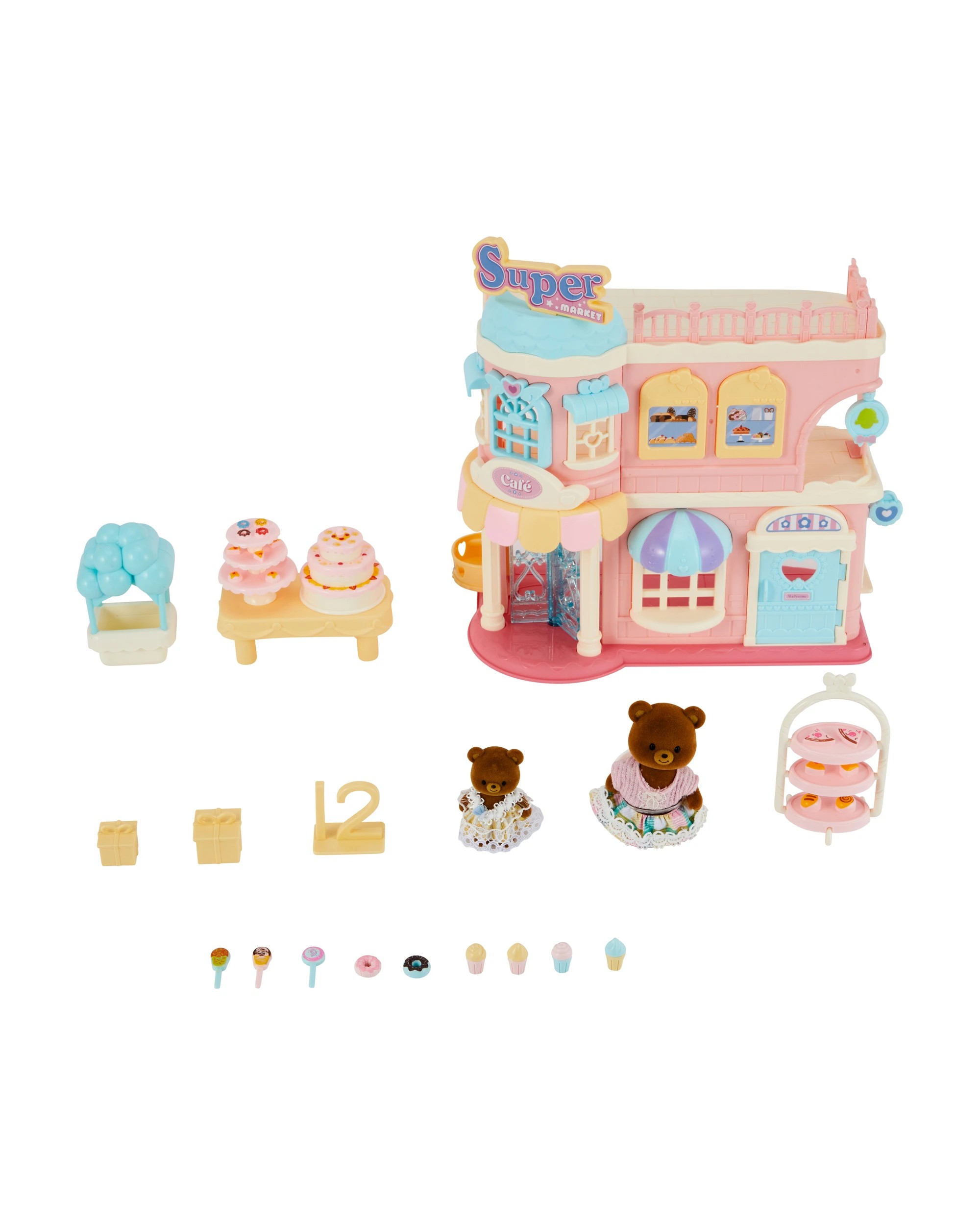 4 18 Piece Forest Friends Cake Shop, 4 of 5