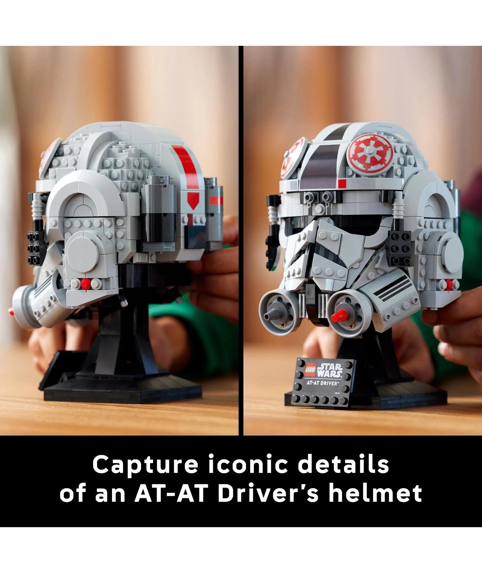 4 LEGO® Star Wars AT - AT Driver Helmet 75429 - Multi, 4 of 10