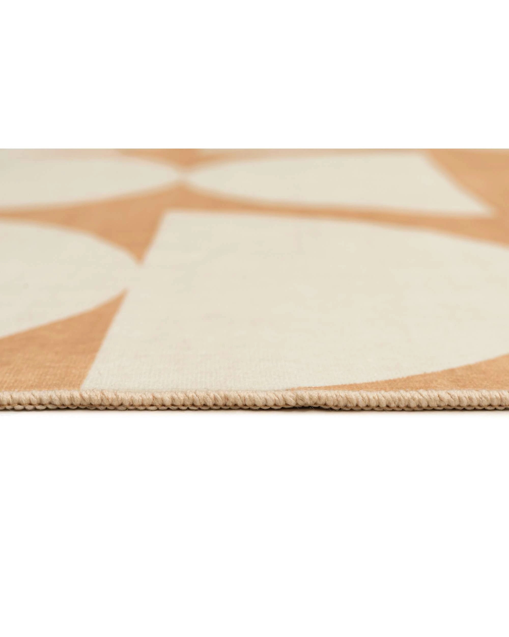 8 Loopsie Tiari Half Moons Printed Washable Rug-320cm x 230cm - Orange, 8 of 8
