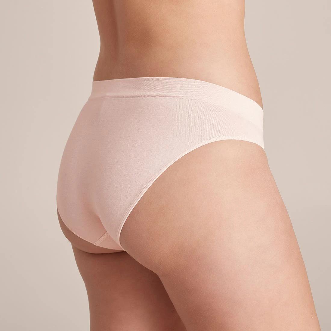 3 Target 2 Pack Cotton Seamfree Bikini Briefs CRYSTAL MAUVE, 3 of 4