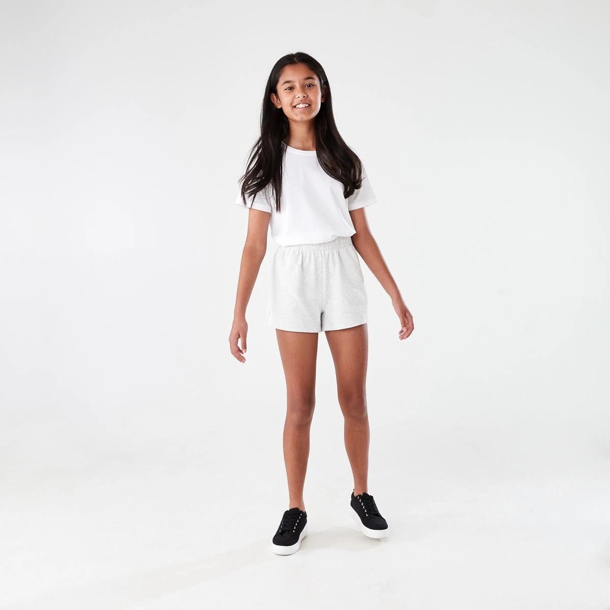 5 French Terry Shorts WHITE MARLE, 5 of 6