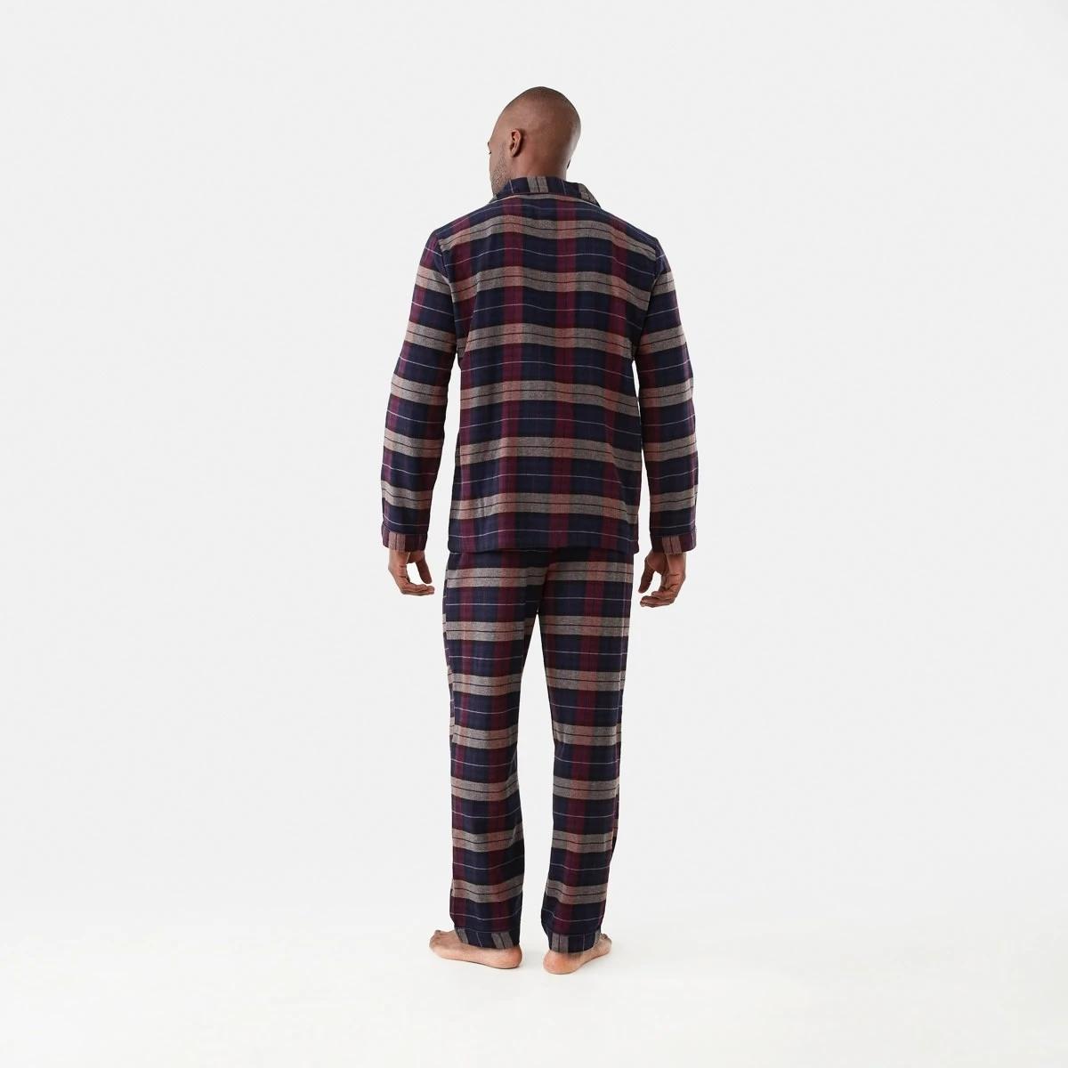 3 Long Sleeve Woven Button Through Pyjama Set Earthwatch, 3 of 8