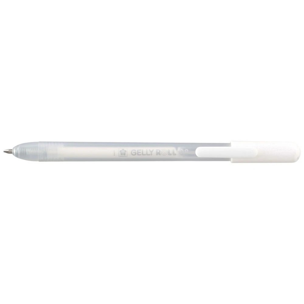 4 Sakura Gelly Roll Retractable Gel Pen White, 4 of 5