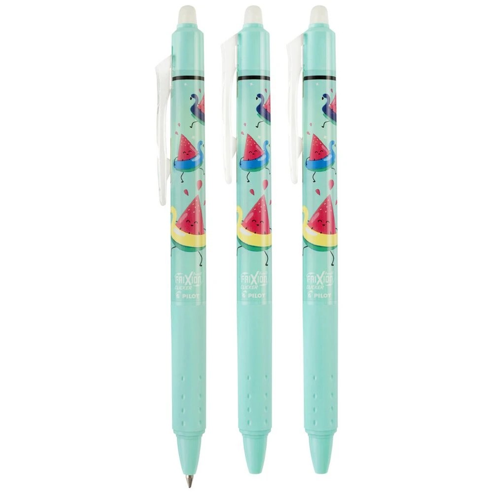 3 PILOT FriXionClicker PoolParty Erasable Gel Pen 0.7 Black 3Pk, 3 of 7