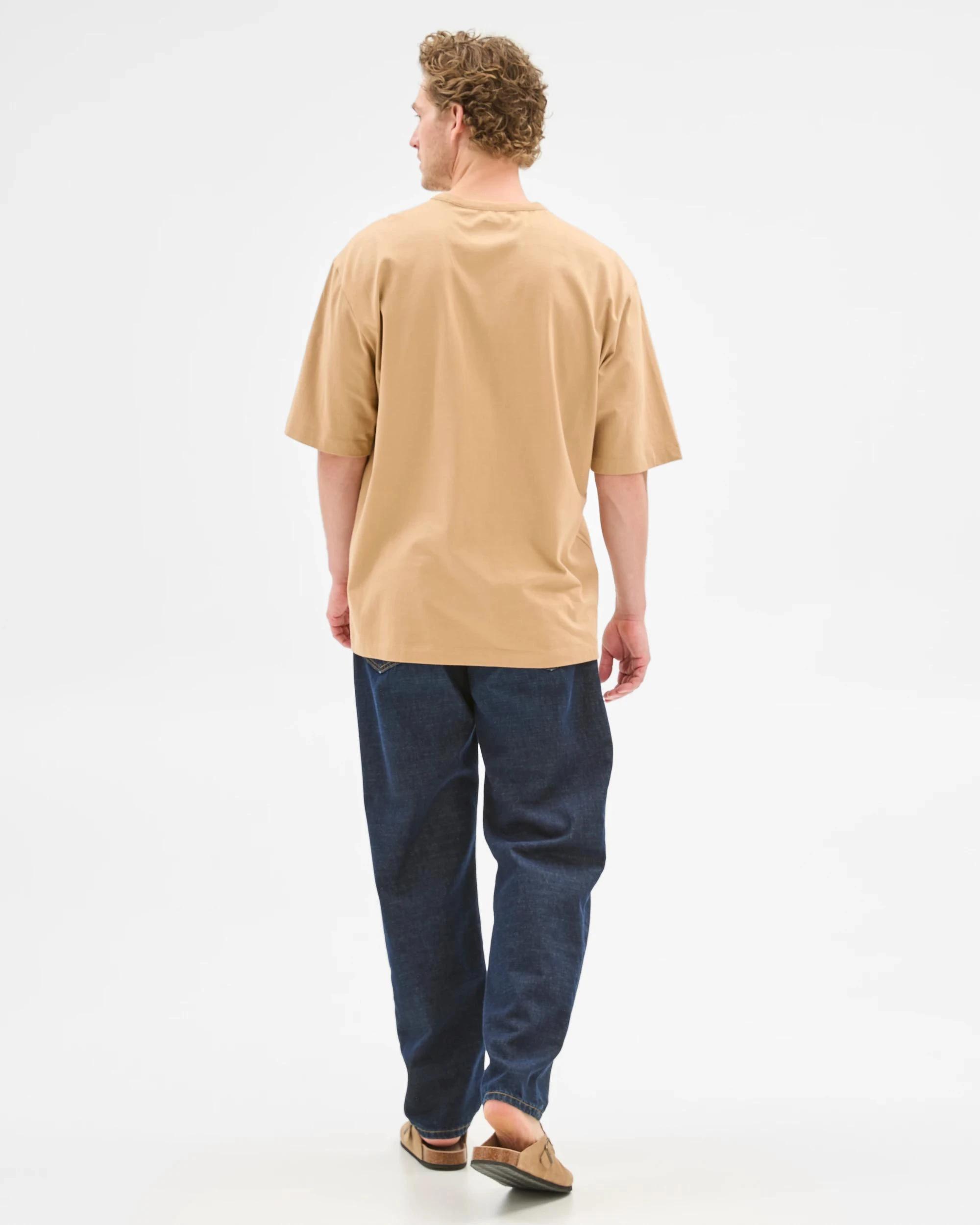 4 Target Australian Cotton Oversized T-Shirt SAND, 4 of 5